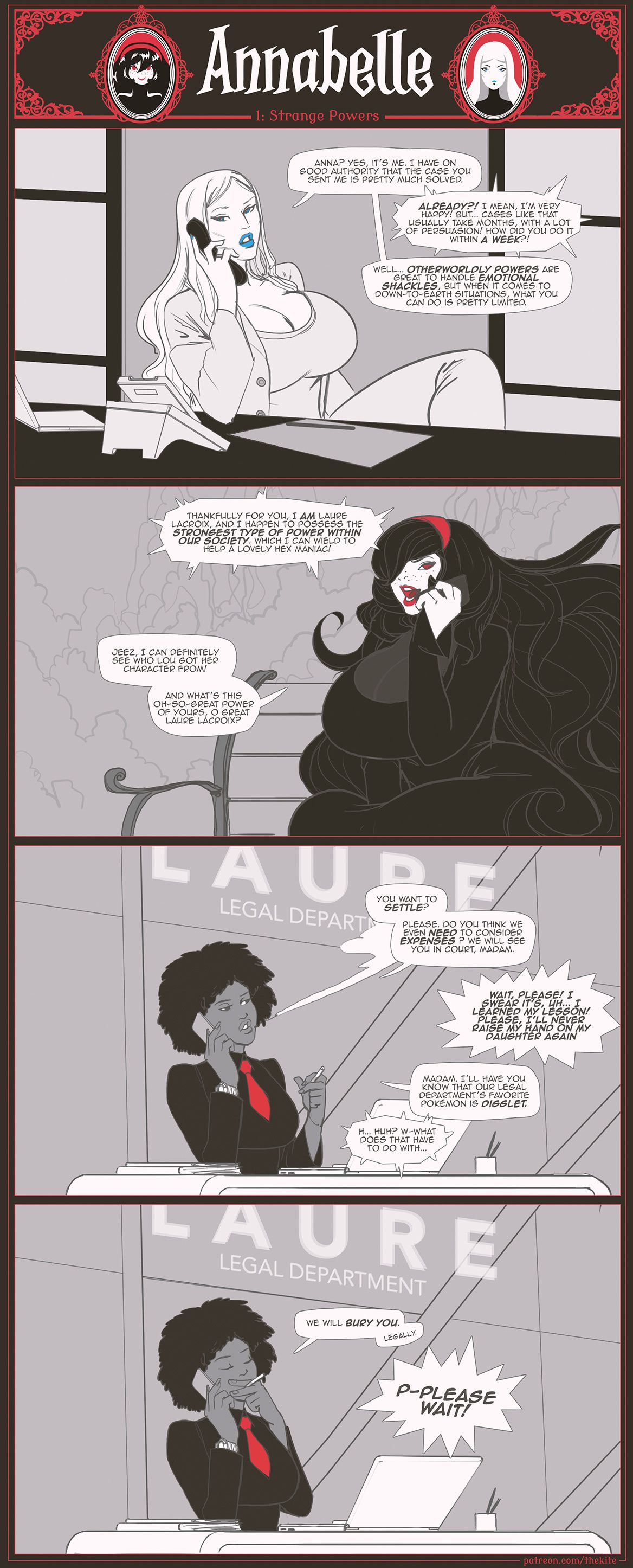 How My Gardevoir Became A Pornstar! (Pokemon) [The Kite] 0.3 . Annabelle's Comic - [The Kite] – page 3