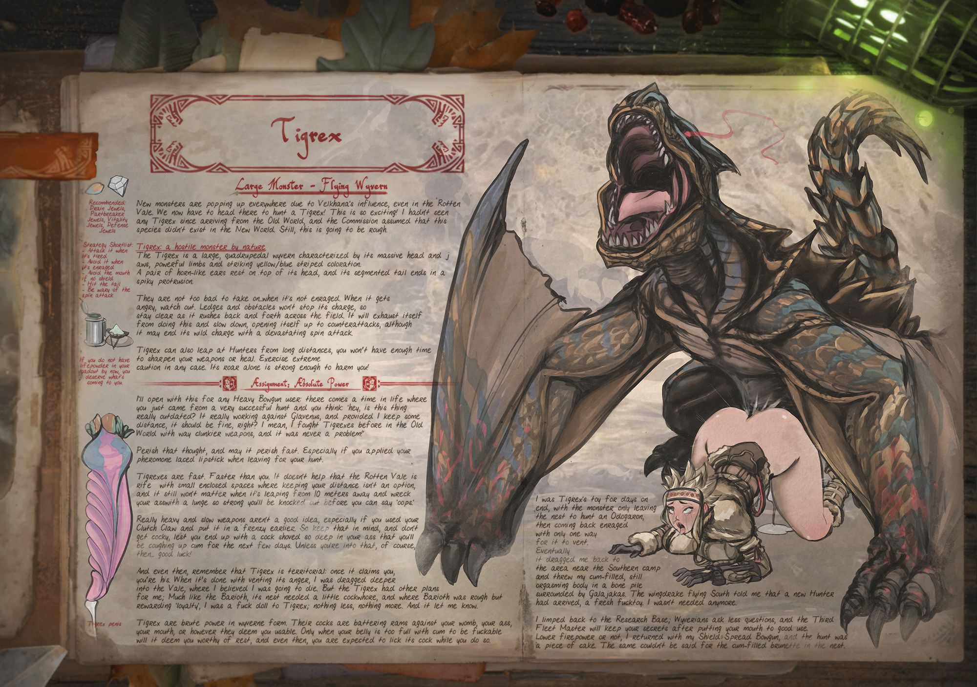 Hoarfrost Reach Exploration Diary (Monster Hunter) [The Kite] 1 . Hoarfrost Reach Exploration Diary - Chapter 1 (Monster Hunter) [The Kite] – page 10