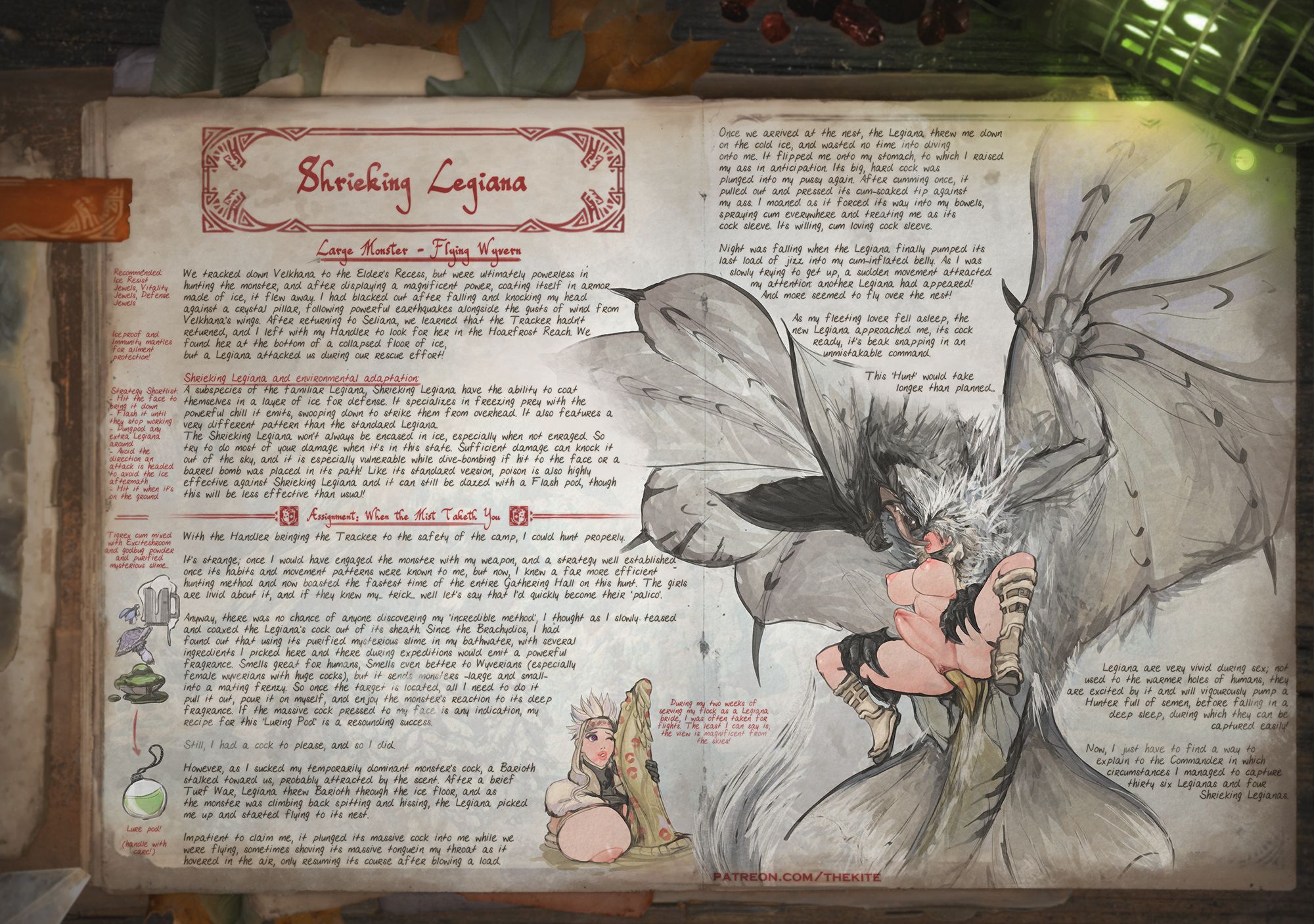Hoarfrost Reach Exploration Diary (Monster Hunter) [The Kite] 1 . Hoarfrost Reach Exploration Diary - Chapter 1 (Monster Hunter) [The Kite] – page 12