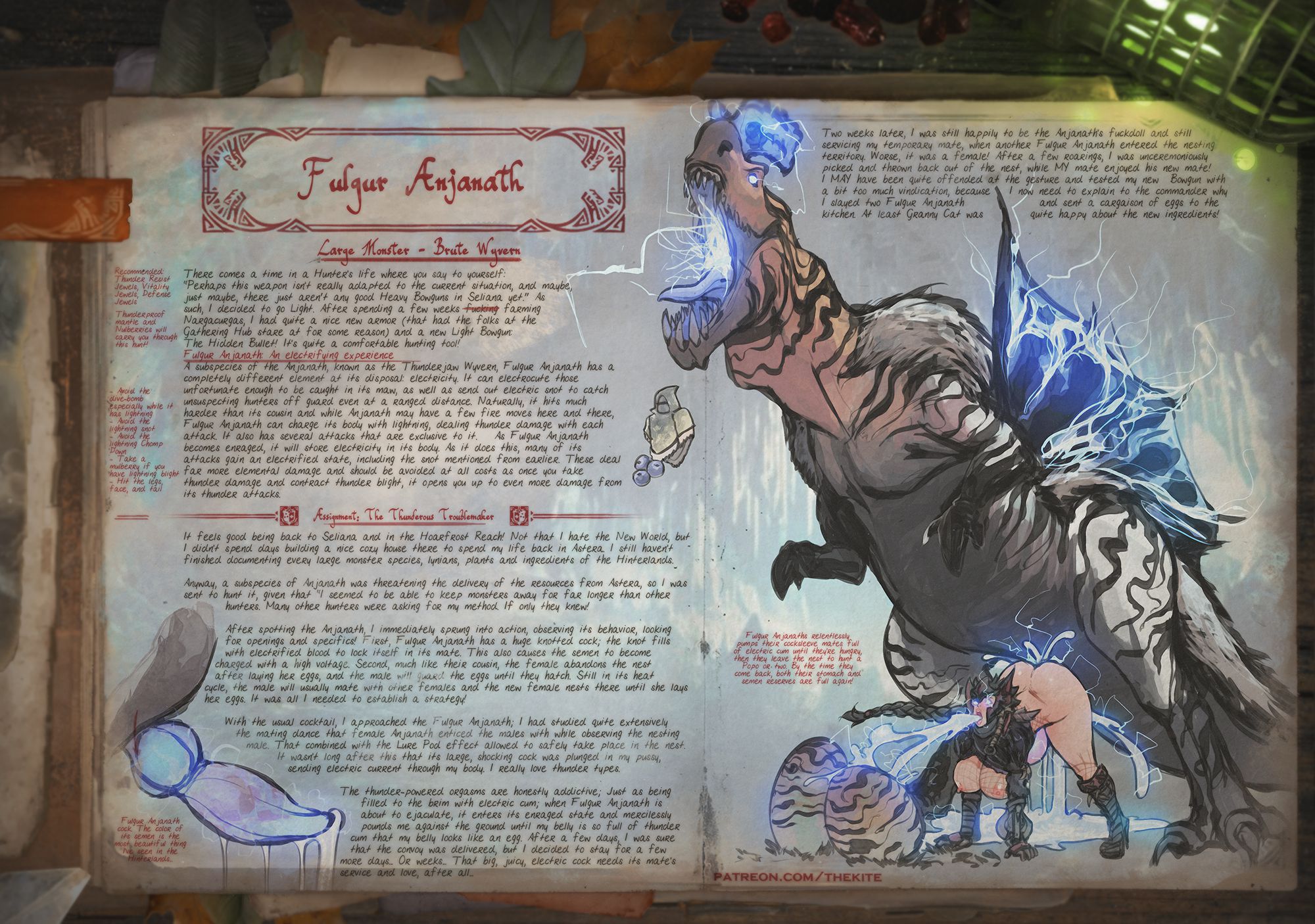 Hoarfrost Reach Exploration Diary (Monster Hunter) [The Kite] 1 . Hoarfrost Reach Exploration Diary - Chapter 1 (Monster Hunter) [The Kite] – page 13