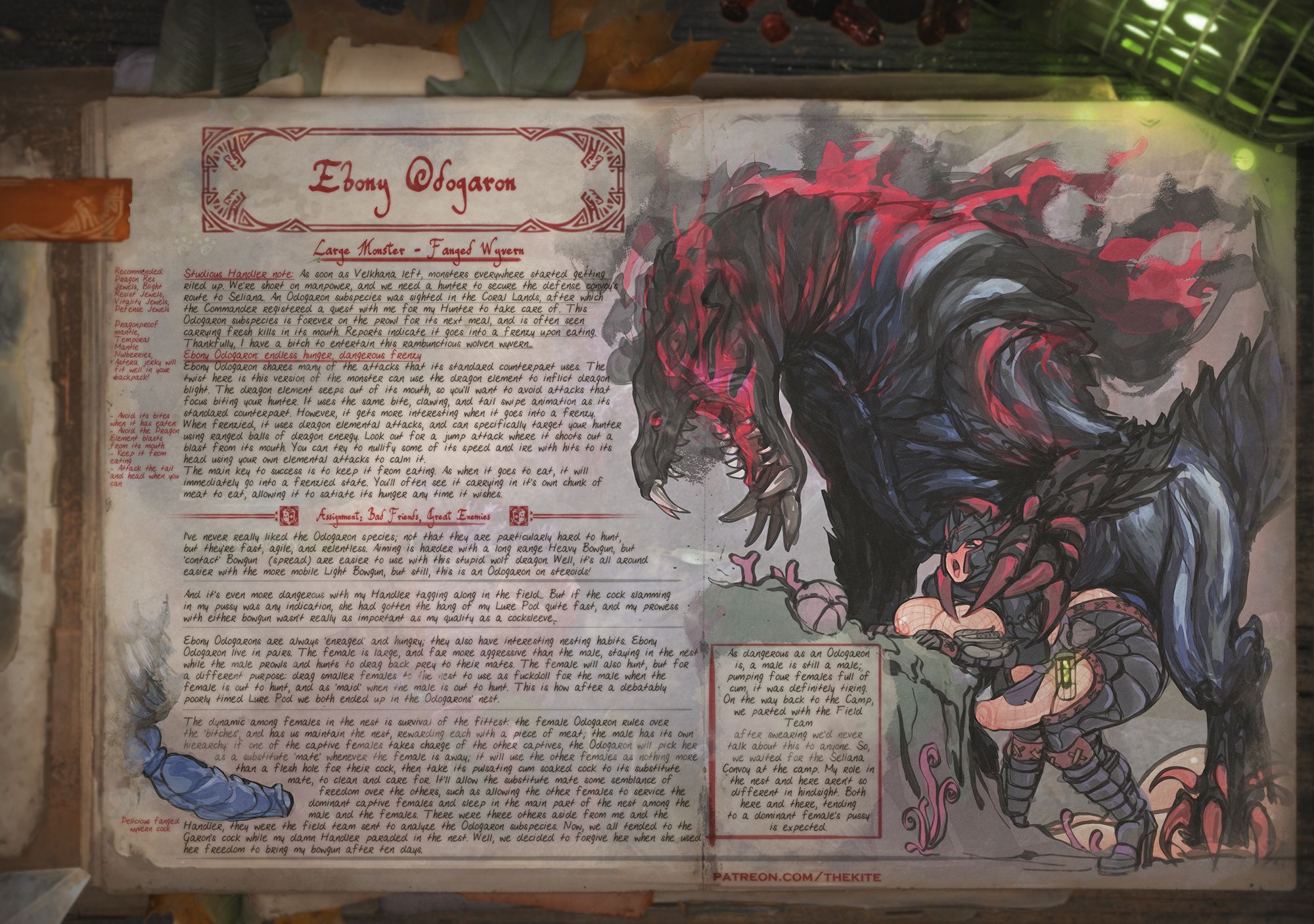Hoarfrost Reach Exploration Diary (Monster Hunter) [The Kite] 1 . Hoarfrost Reach Exploration Diary - Chapter 1 (Monster Hunter) [The Kite] – page 15