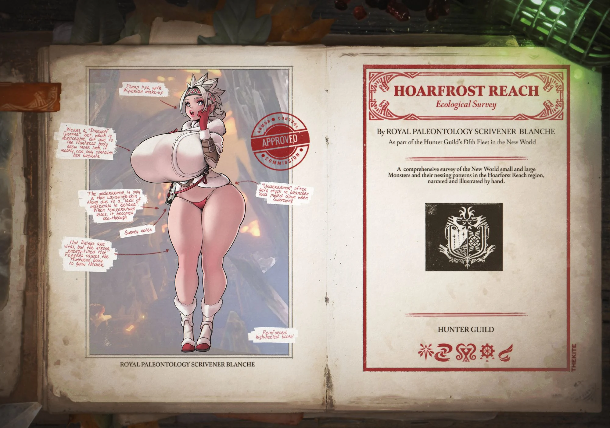 Hoarfrost Reach Exploration Diary (Monster Hunter) [The Kite] 1 . Hoarfrost Reach Exploration Diary - Chapter 1 (Monster Hunter) [The Kite] – page 17