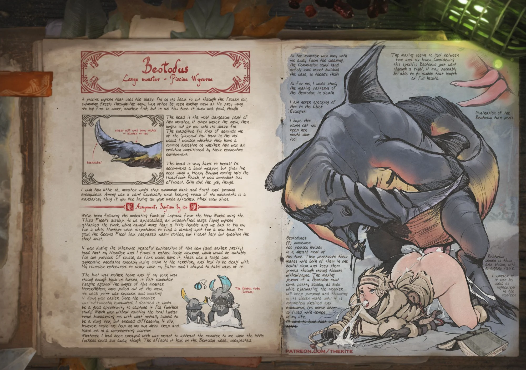 Hoarfrost Reach Exploration Diary (Monster Hunter) [The Kite] 1 . Hoarfrost Reach Exploration Diary - Chapter 1 (Monster Hunter) [The Kite] – page 2