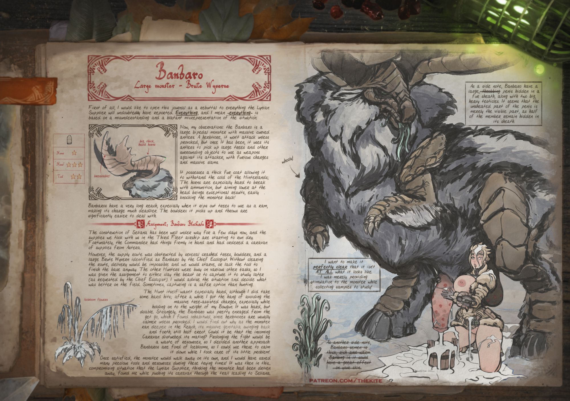 Hoarfrost Reach Exploration Diary (Monster Hunter) [The Kite] 1 . Hoarfrost Reach Exploration Diary - Chapter 1 (Monster Hunter) [The Kite] – page 3