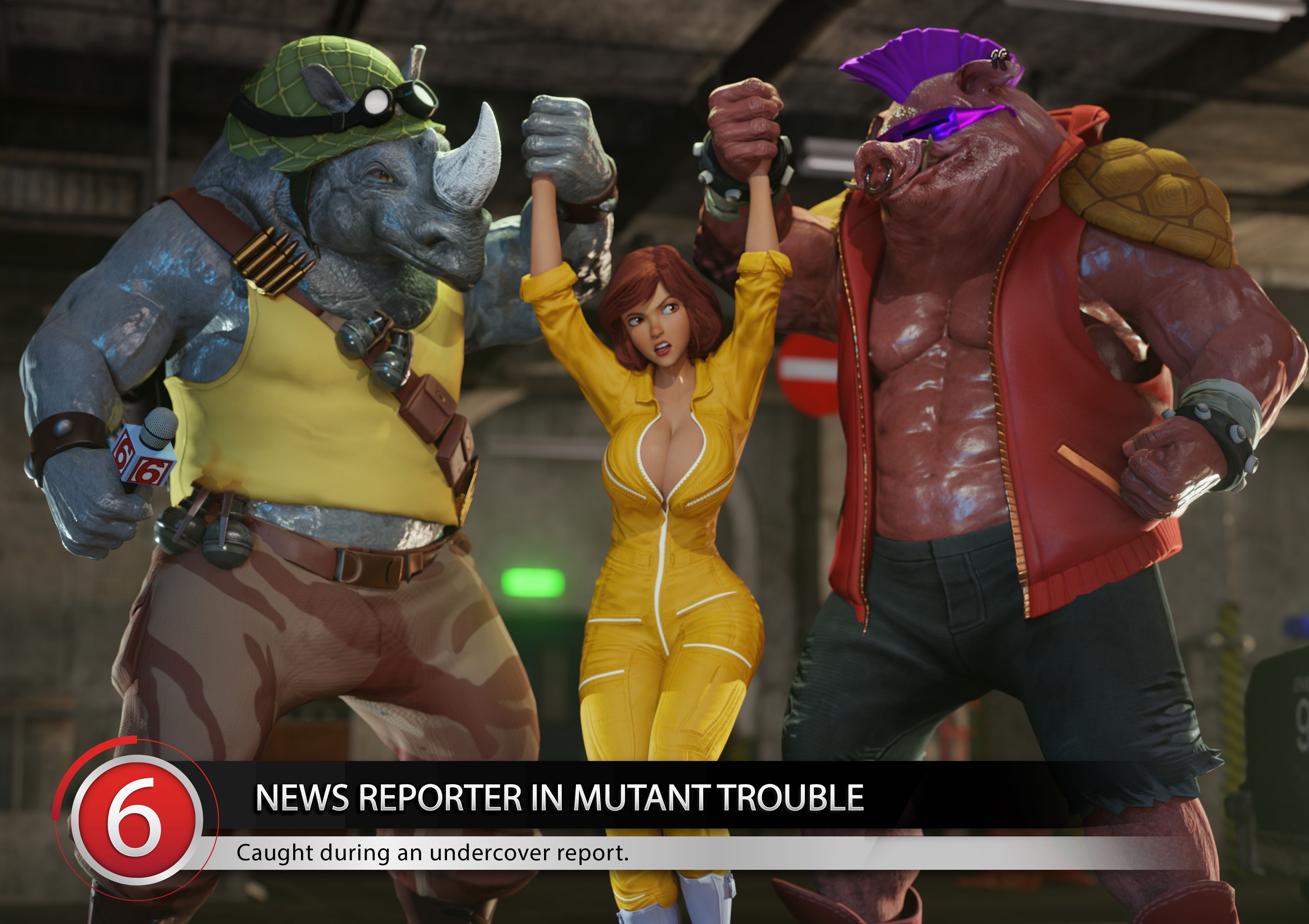 Artworks [Crisisbeat] [Crisisbeat] Mutant Troubles (TMNT) – page 1