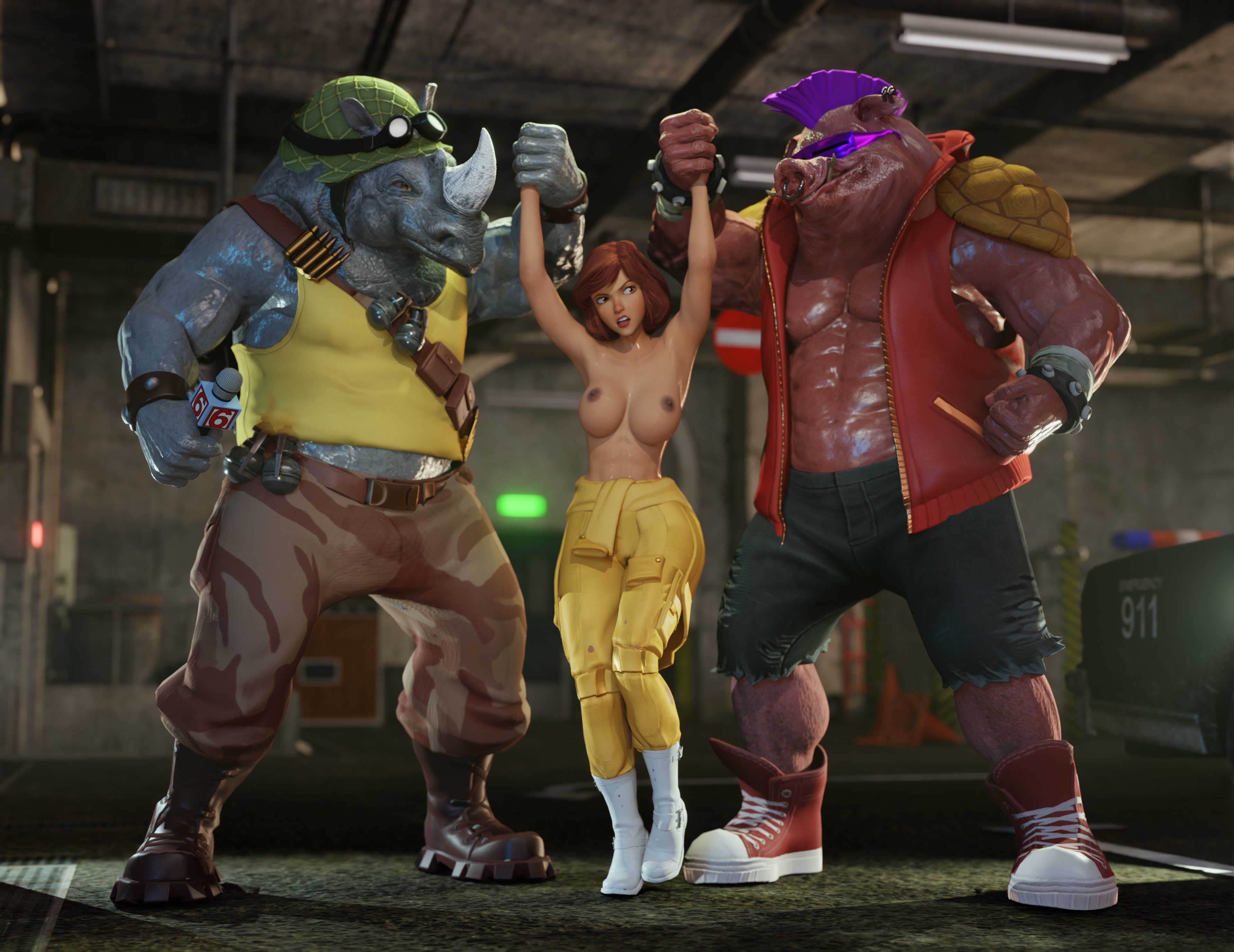 Artworks [Crisisbeat] [Crisisbeat] Mutant Troubles (TMNT) – page 3
