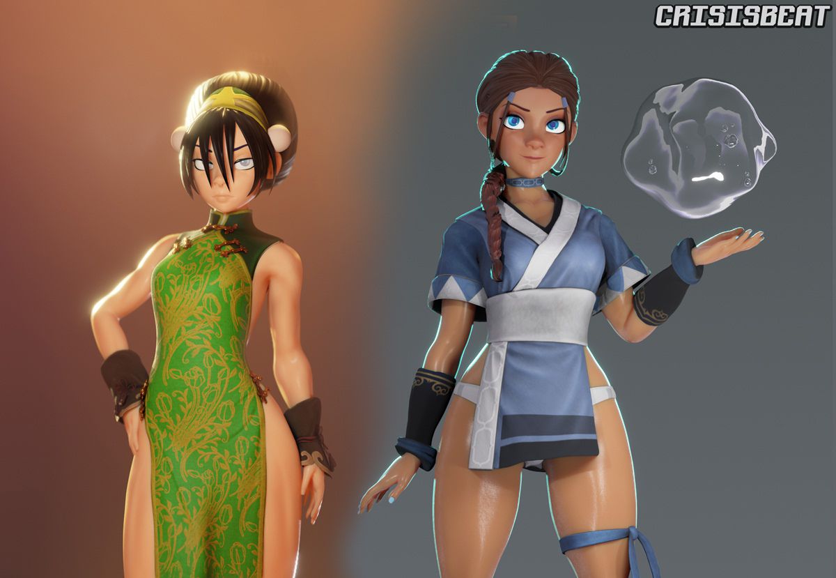 Artworks [Crisisbeat] [Crisisbeat] Grown up Bender duo (Avatar- The Last Airbender) – page 1