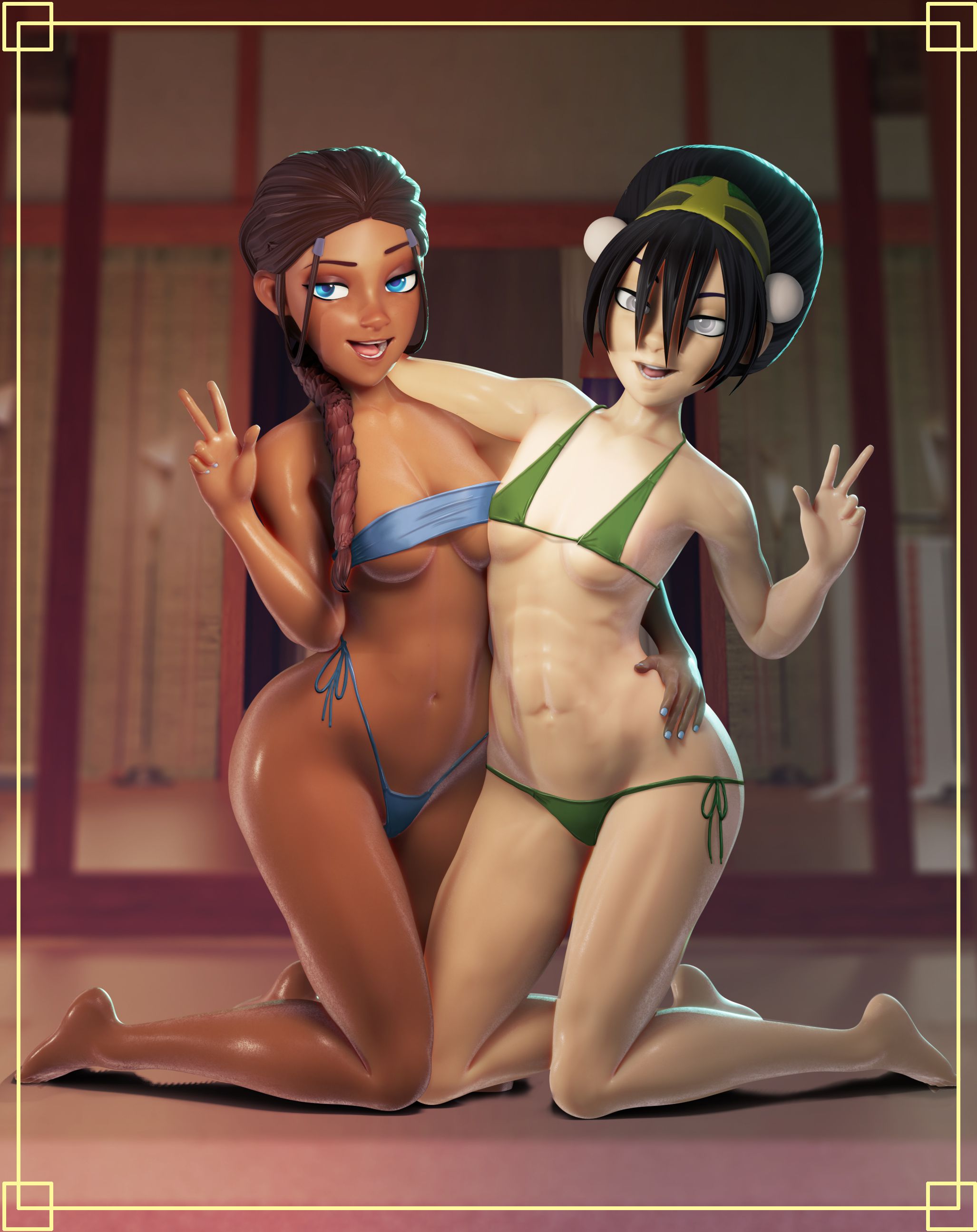 Artworks [Crisisbeat] [Crisisbeat] Grown up Bender duo (Avatar- The Last Airbender) – page 20