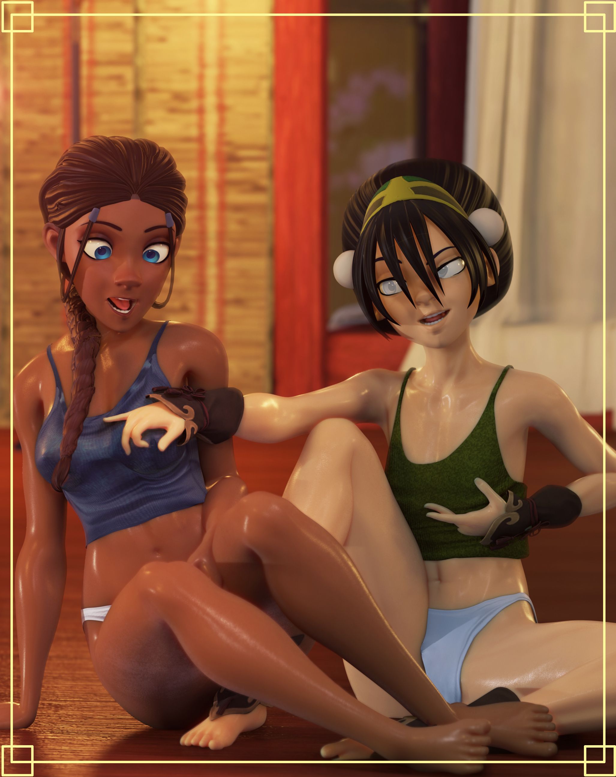 Artworks [Crisisbeat] [Crisisbeat] Grown up Bender duo (Avatar- The Last Airbender) – page 31