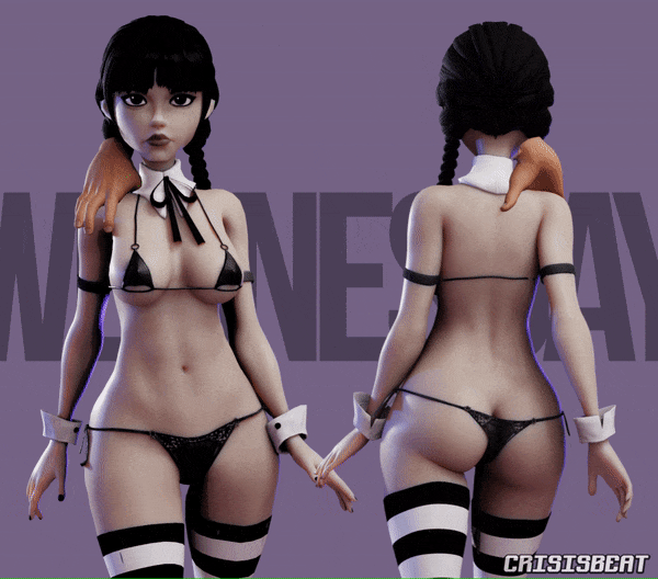 Artworks [Crisisbeat] [Crisisbeat] Goth Dark Girlfriend (Wednesday) – page 2