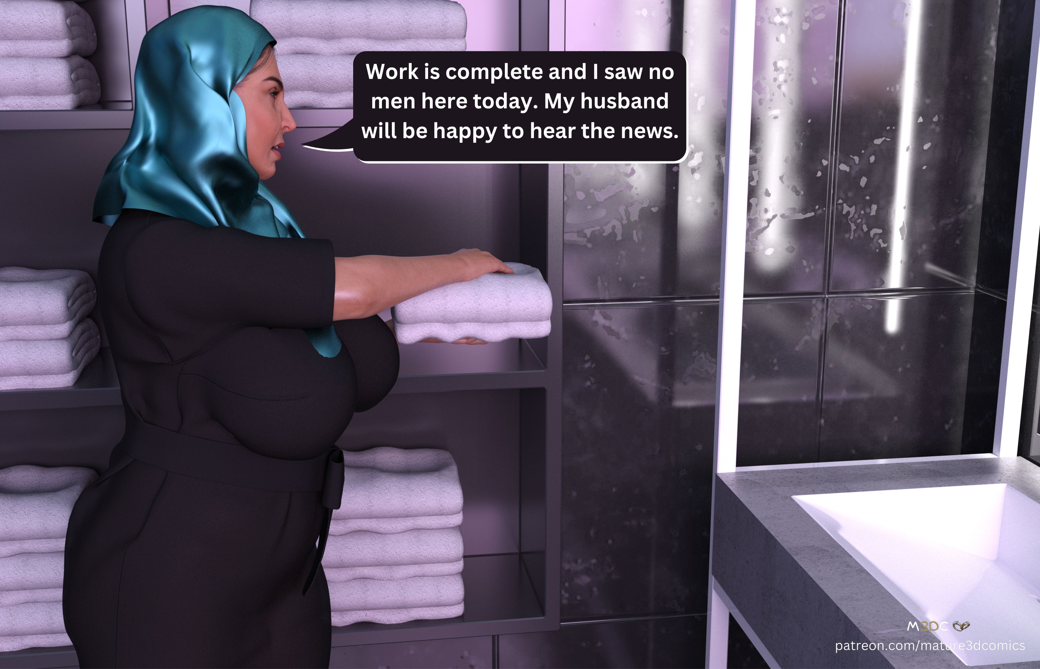 Muslim Betrayal [Mature3DComics] 1 . Muslim Betrayal - Chapter 1 [Mature3DComics] – page 3