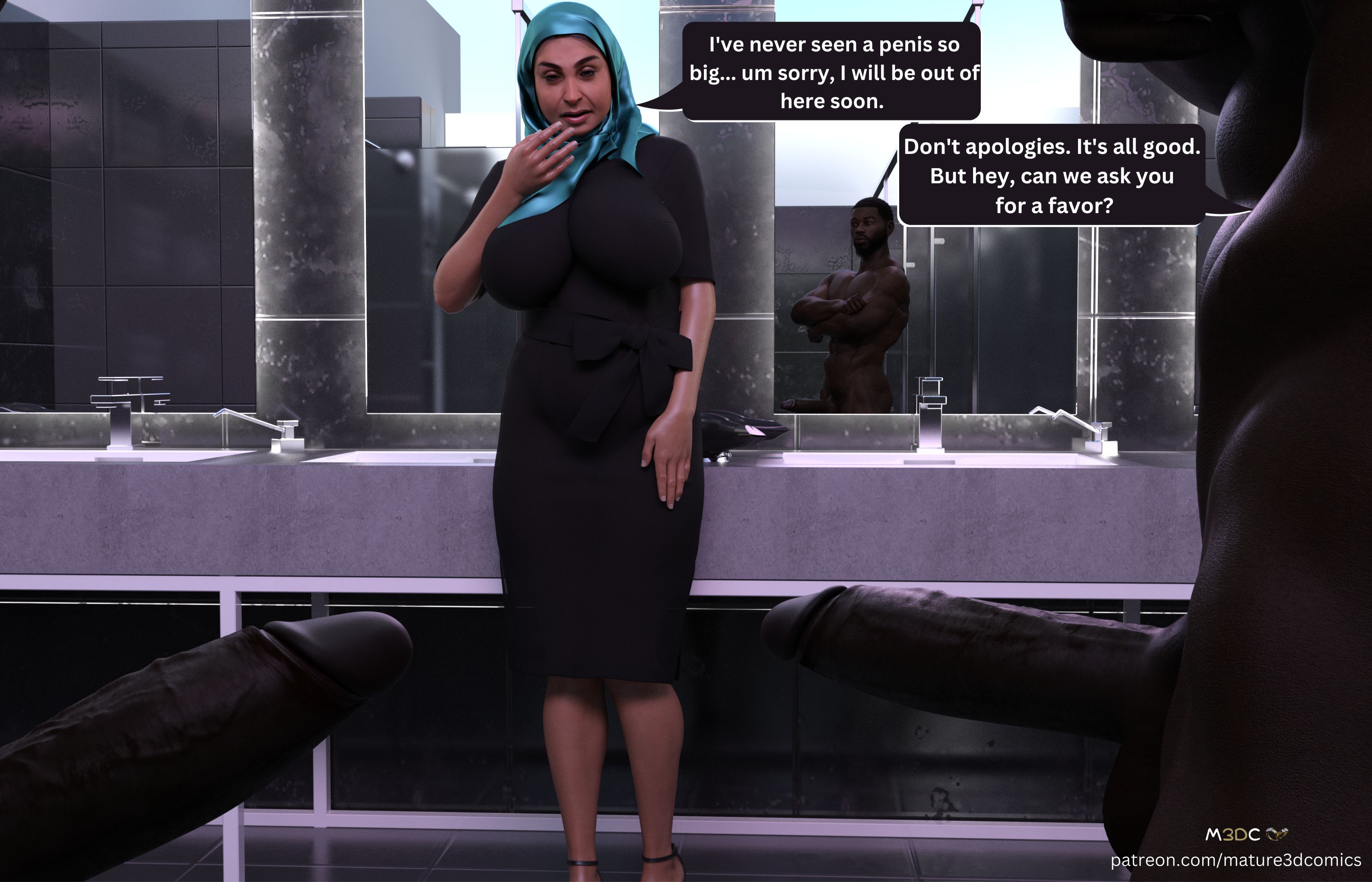 Muslim Betrayal [Mature3DComics] 1 . Muslim Betrayal - Chapter 1 [Mature3DComics] – page 5
