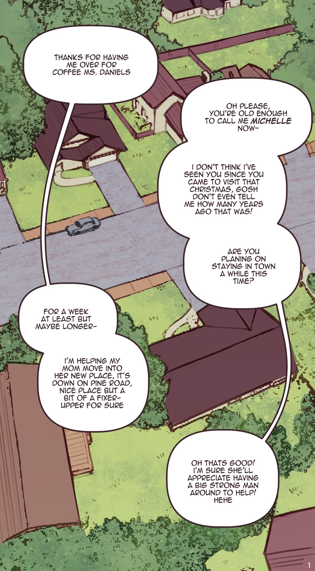 Catching Up [NotEnoughMilk] 1 . Catching Up - Chapter 1 [NotEnoughMilk] – page 1