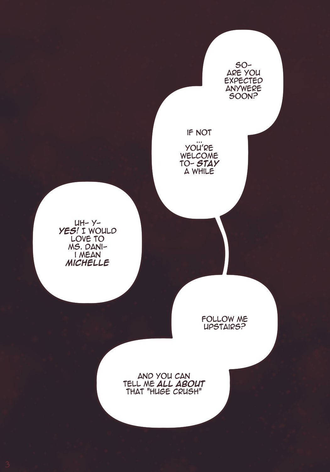 Catching Up [NotEnoughMilk] 1 . Catching Up - Chapter 1 [NotEnoughMilk] – page 3