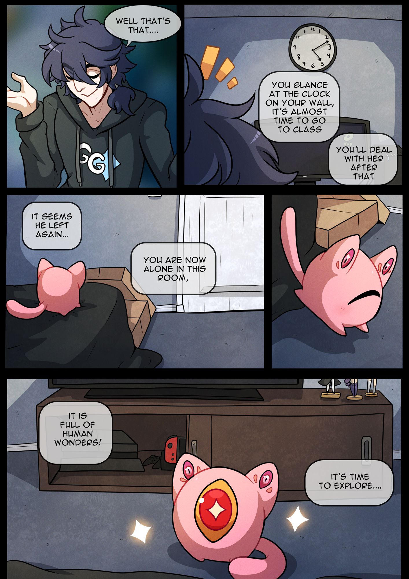 The Pink Thing [Kinkymation] 1 . The Pink Thing - Chapter 1 [Kinkymation] – page 12