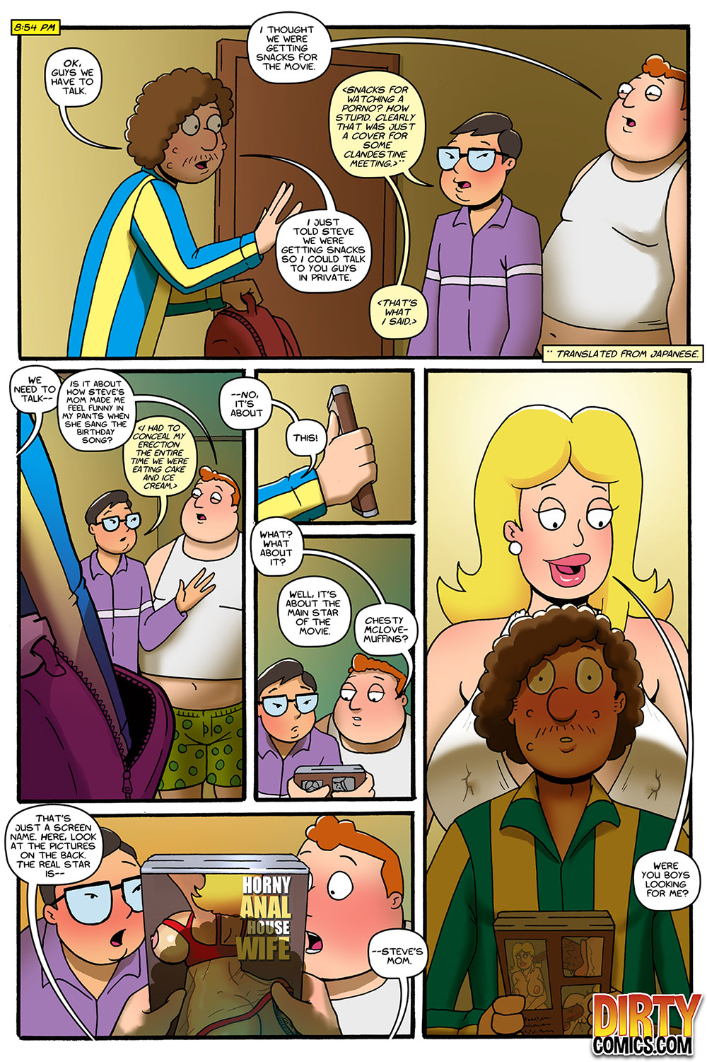 American MILF (American Dad!) [Dirty Comics] 3 . American MILF - Chapter 3 (American Dad!) [Dirty Comics] – page 6