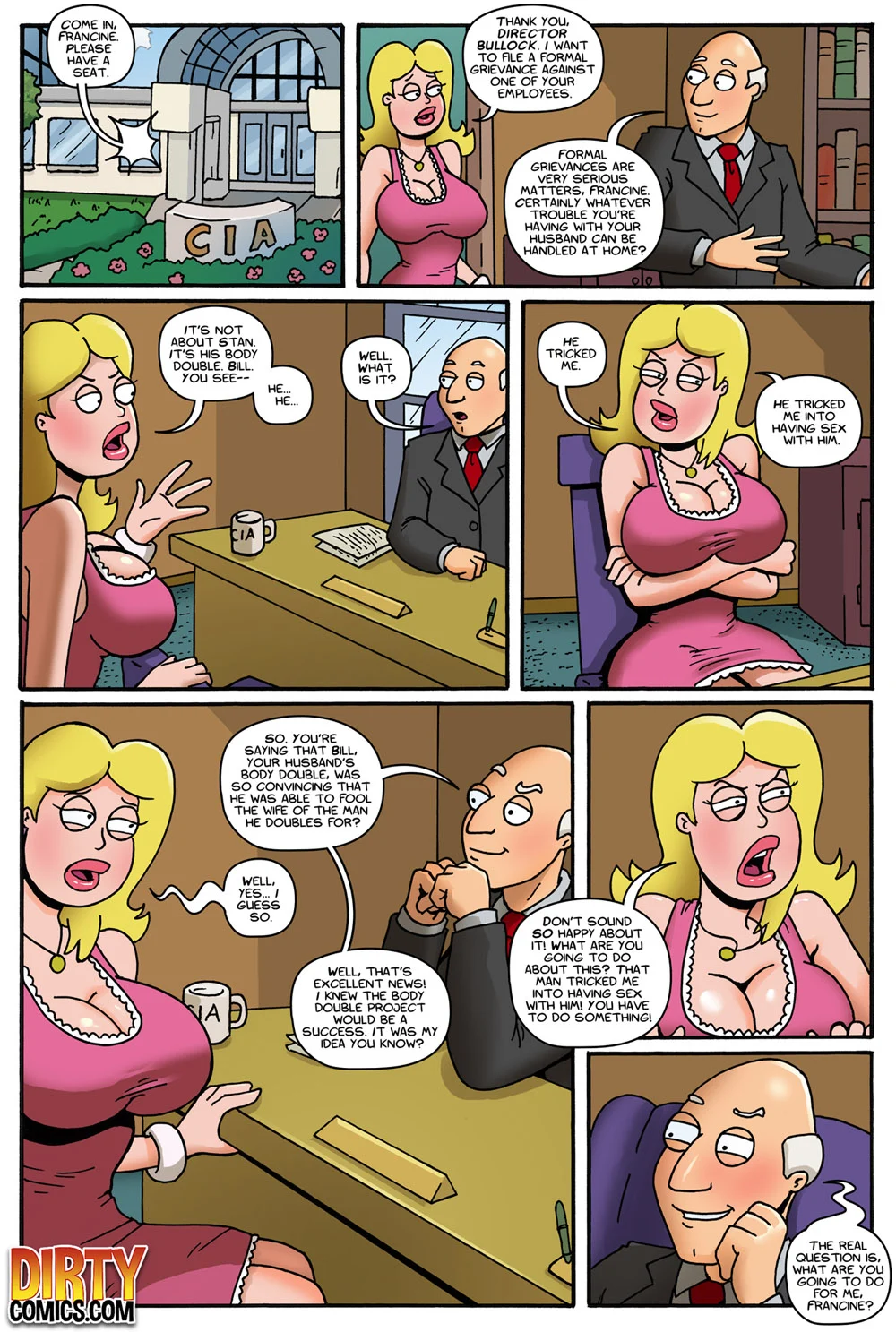 American MILF (American Dad!) [Dirty Comics] 1 . American MILF - Chapter 1 (American Dad!) [Dirty Comics] – page 7