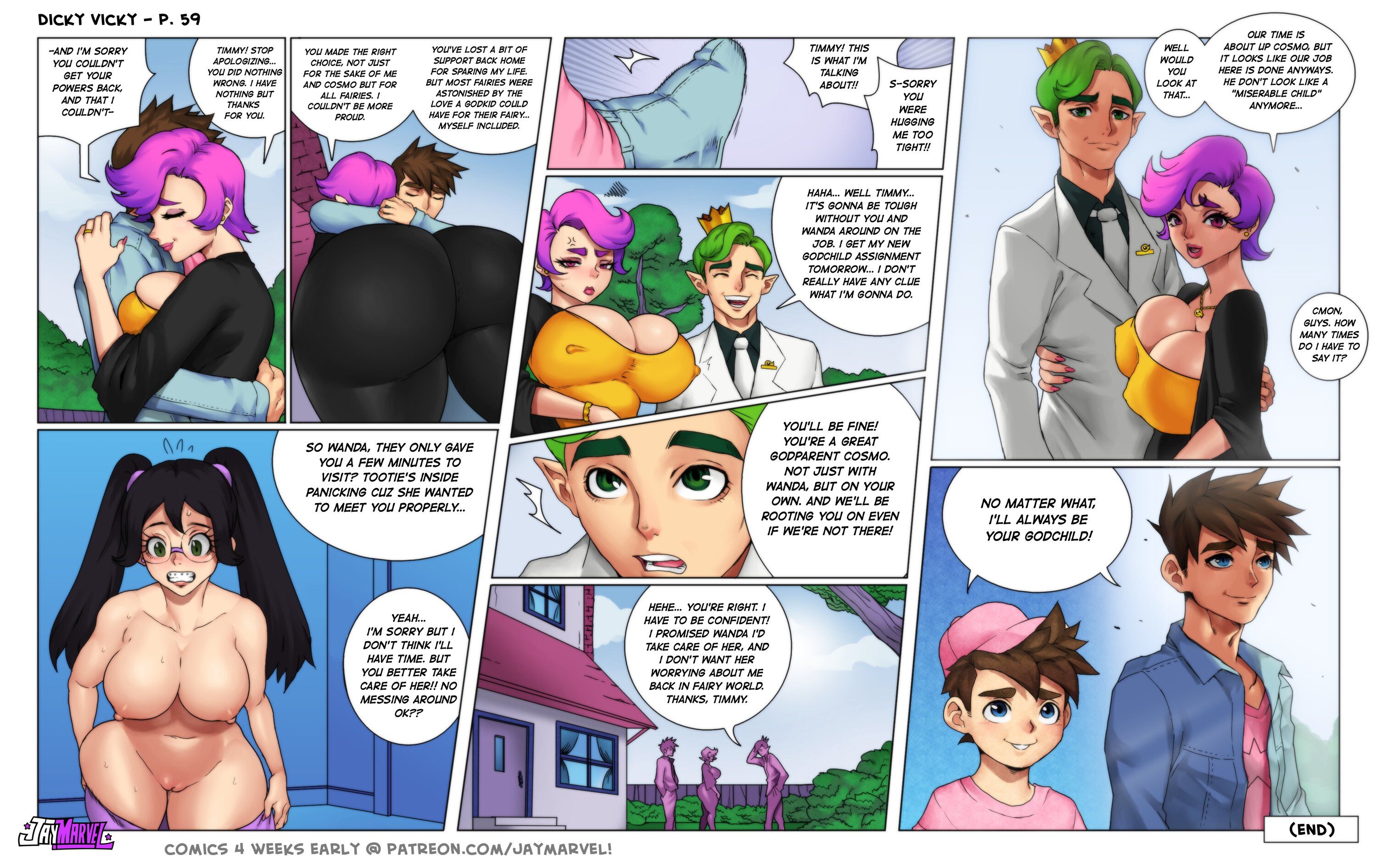 Dicky Vicky (The Fairly OddParents) [Jay Marvel] 1 . Dicky Vicky - Chapter 1 (The Fairly OddParents) [Jay Marvel] – page 70