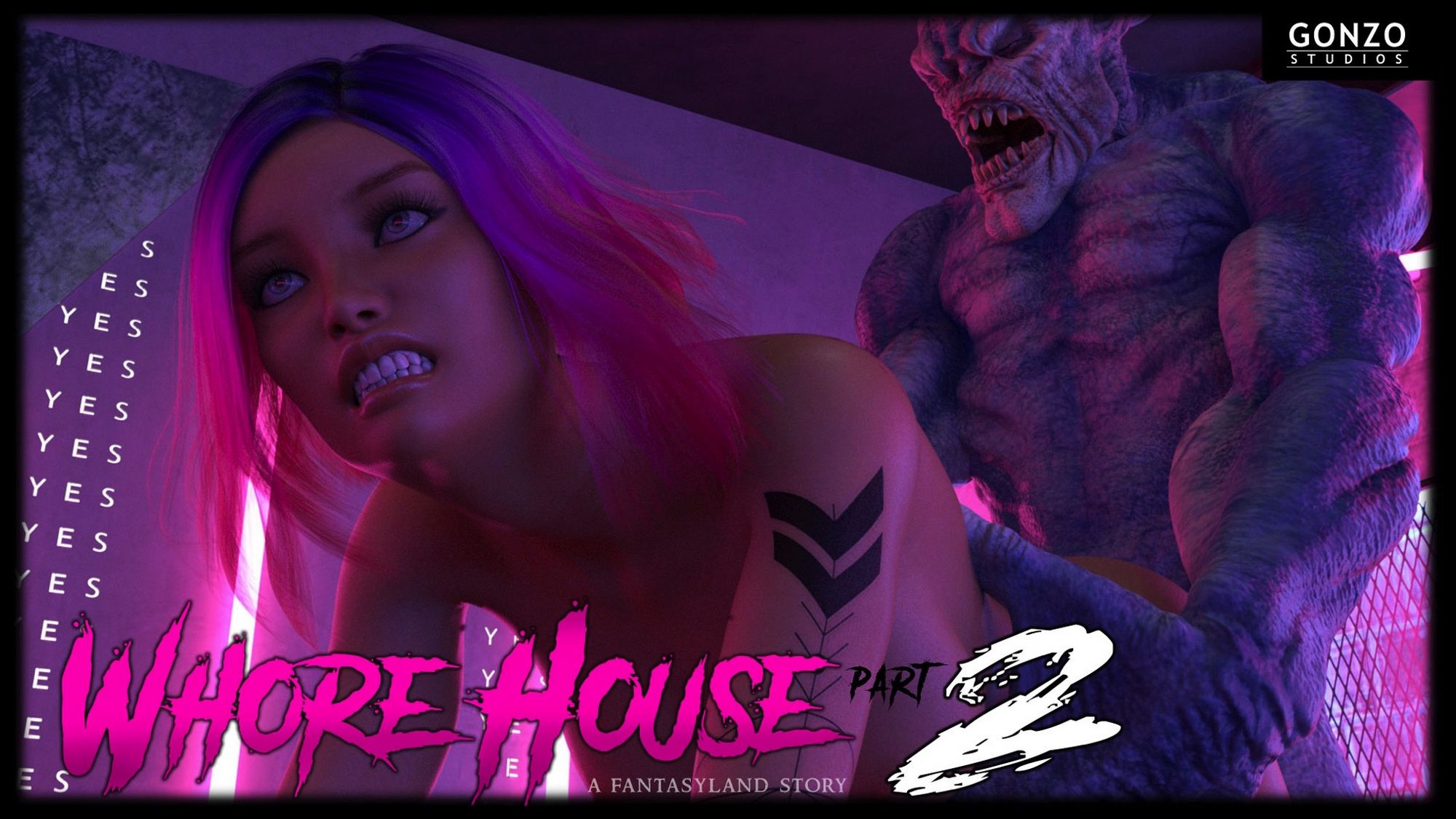 Whore House [Sexy3DComics | Gonzo] 2 . Whore House - Chapter 2 [Sexy3DComics | Gonzo] – page 1