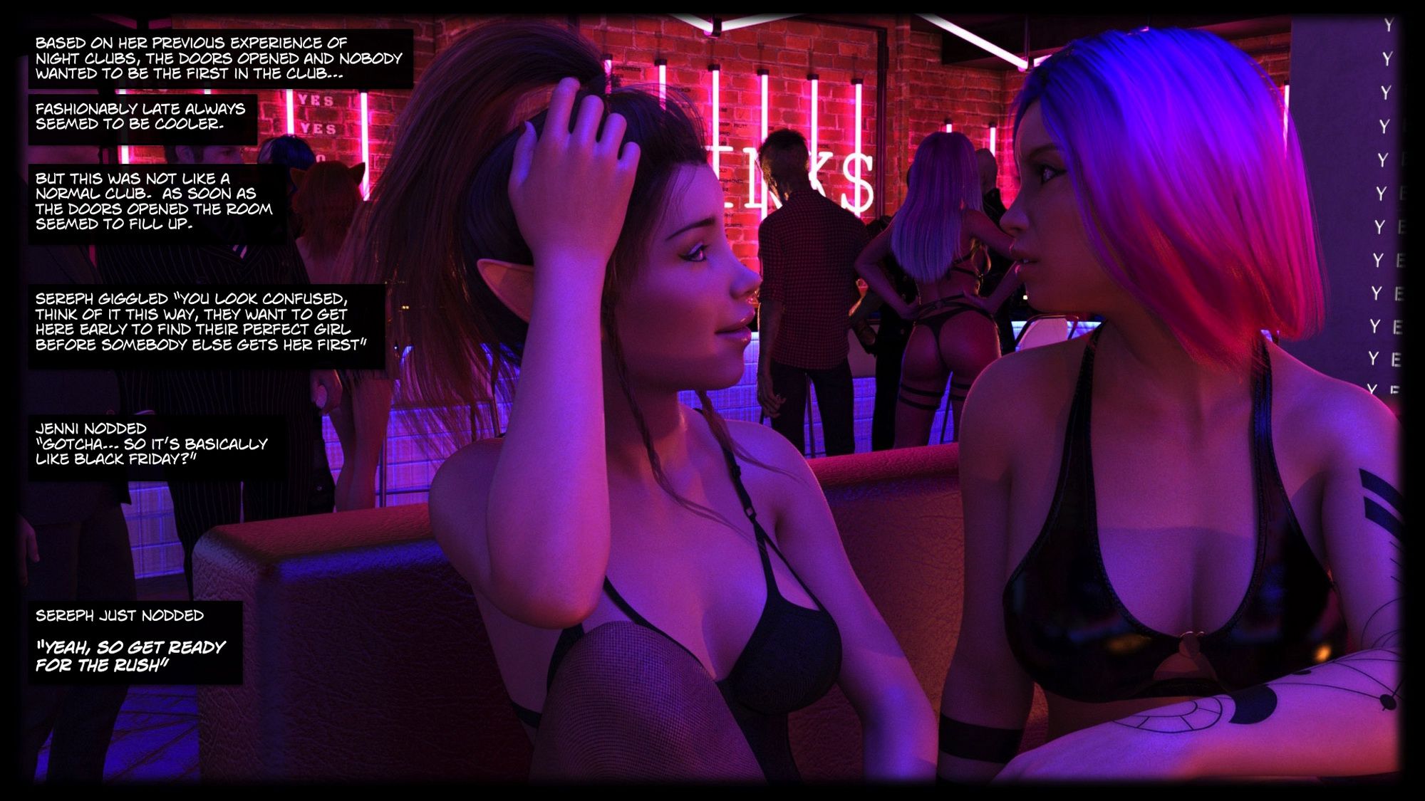 Whore House [Sexy3DComics | Gonzo] 2 . Whore House - Chapter 2 [Sexy3DComics | Gonzo] – page 8