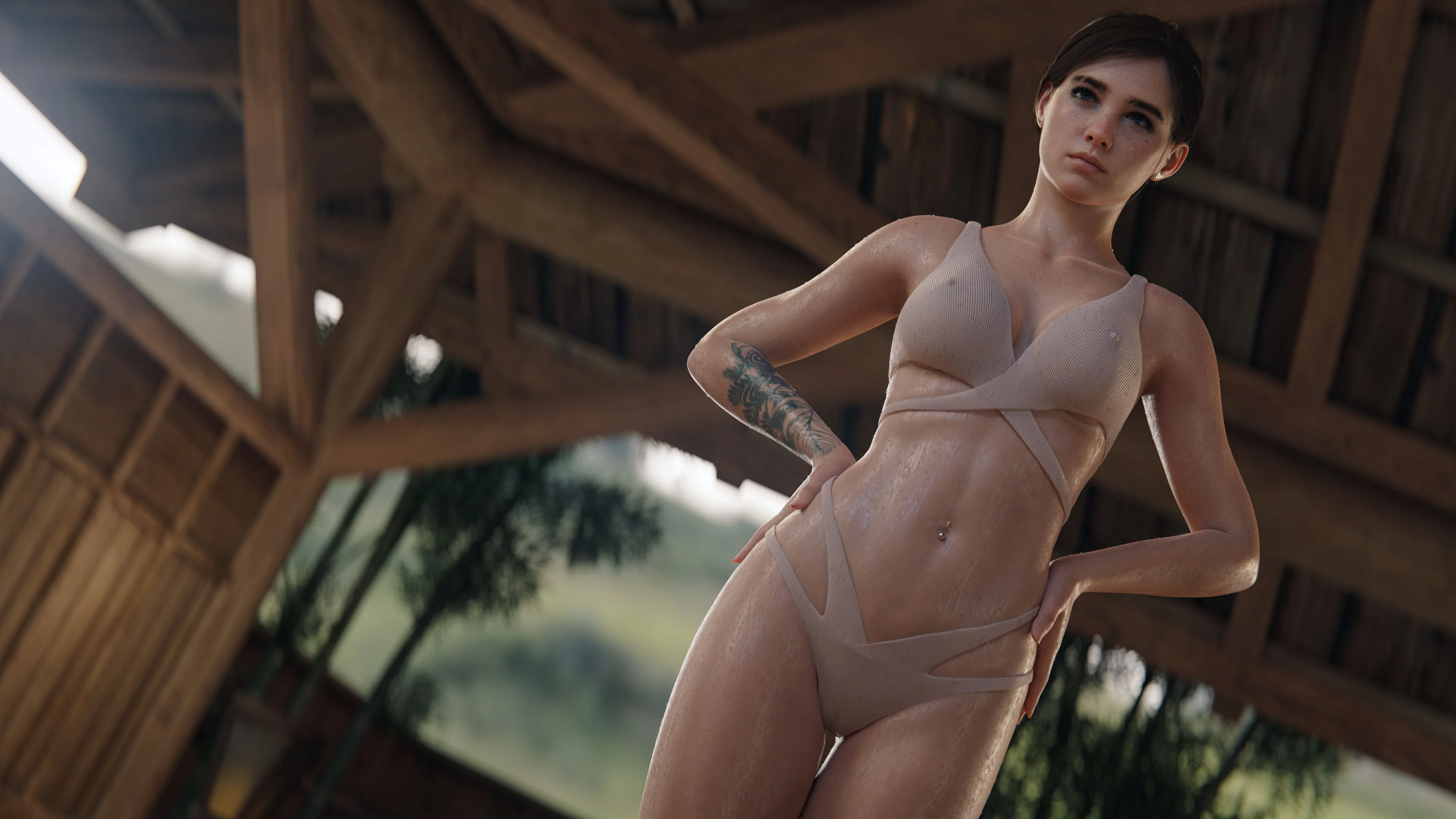 Ellie Spa Day (The Last Of Us) [Forged3DX] 1 . Ellie Spa Day - Chapter 1 (The Last Of Us) [Forged3DX] – page 1