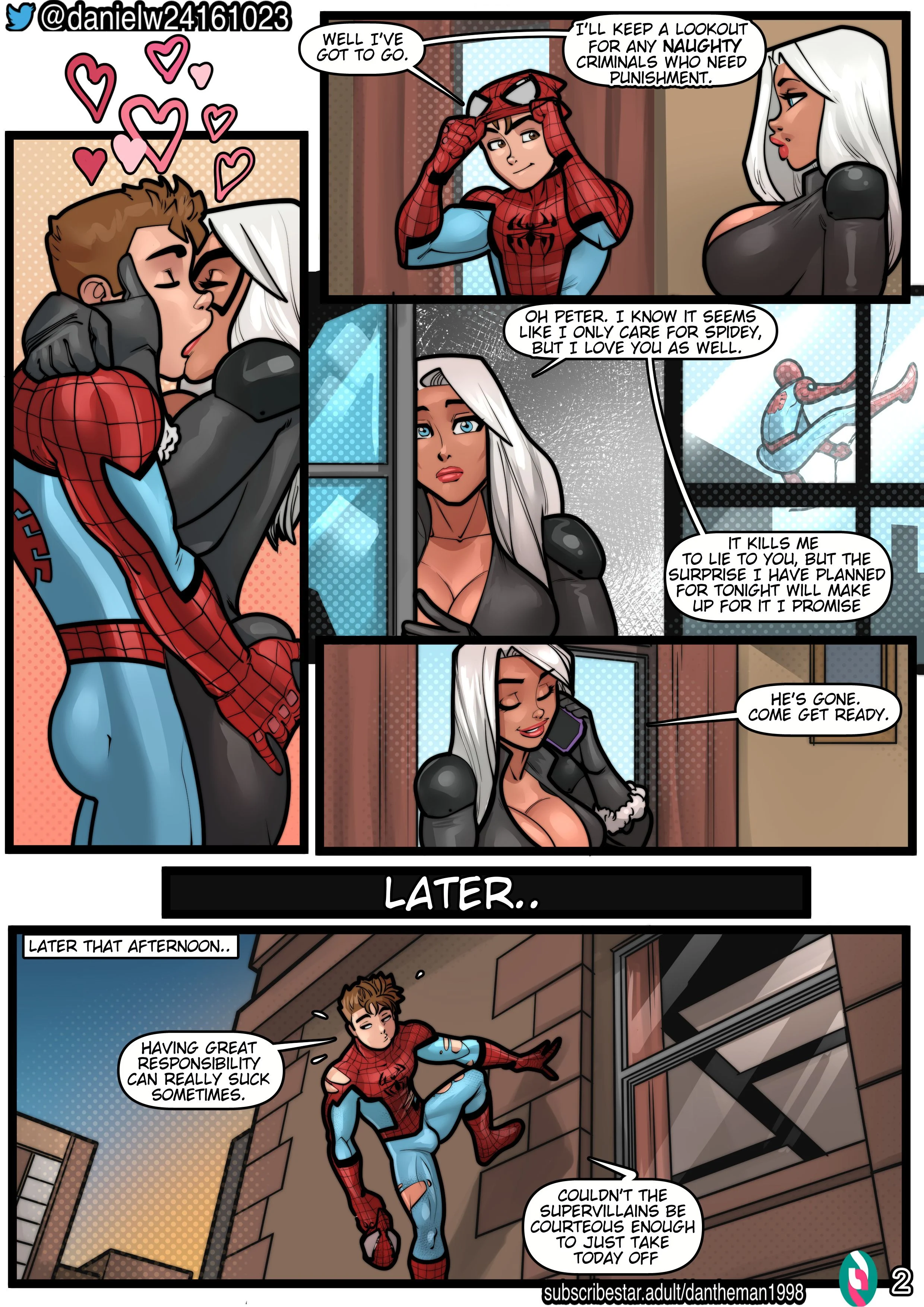 Peter’s Perfect Party (Spider-Man) [Rabies T Lagomorph] 1 . Peter's Perfect Party - Chapter 1 (Spider-Man) [Rabies T Lagomorph] – page 3