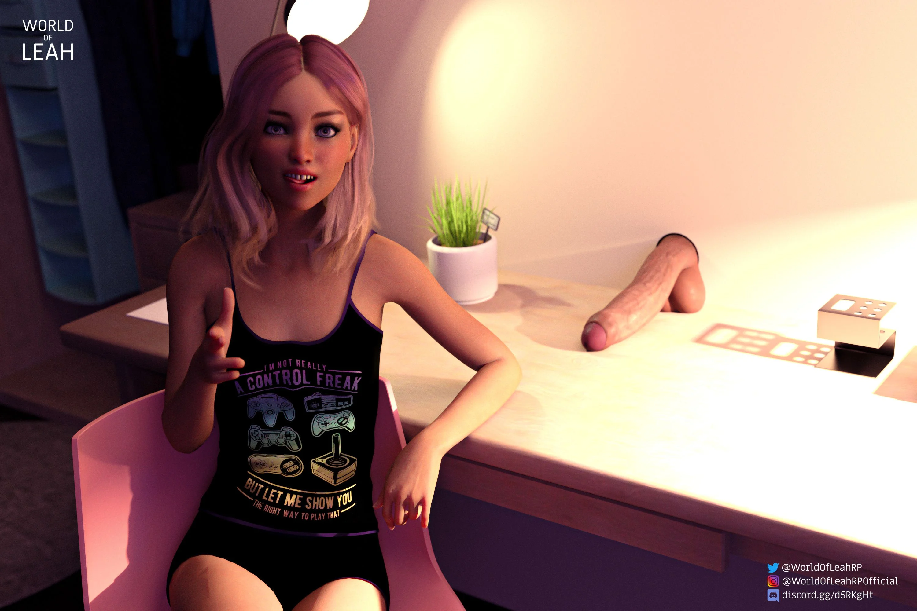 World Of Leah 1 . Kendall's Secret - [World Of Leah] – page 1