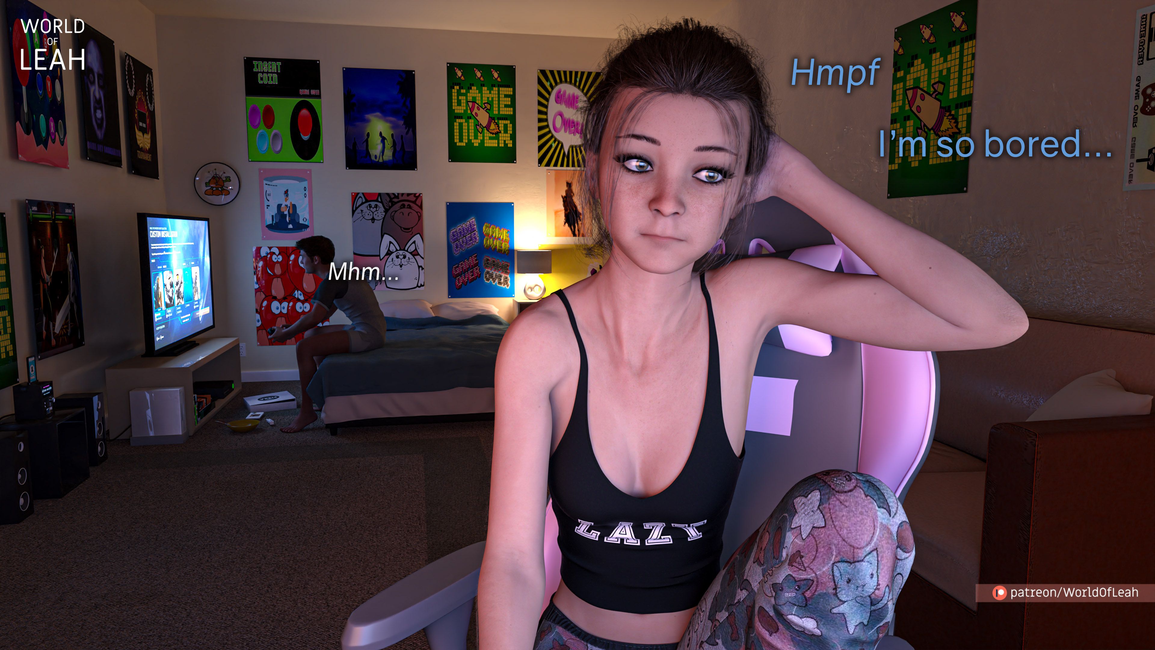 World Of Leah 4.1 . Big Dicks on Cam - [World Of Leah] – page 2