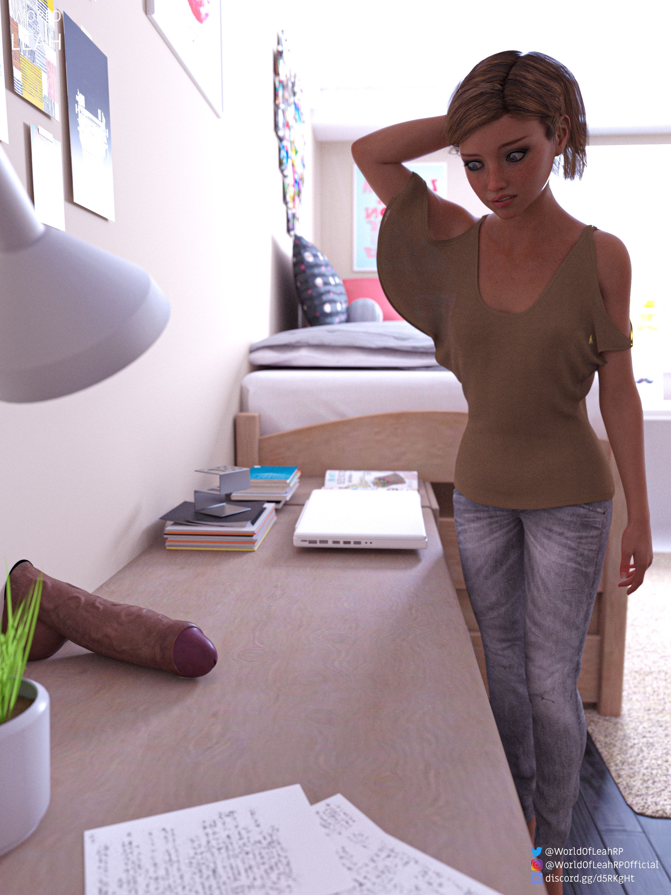 World Of Leah 2 . Leah Visits Kendall - [World Of Leah] – page 5