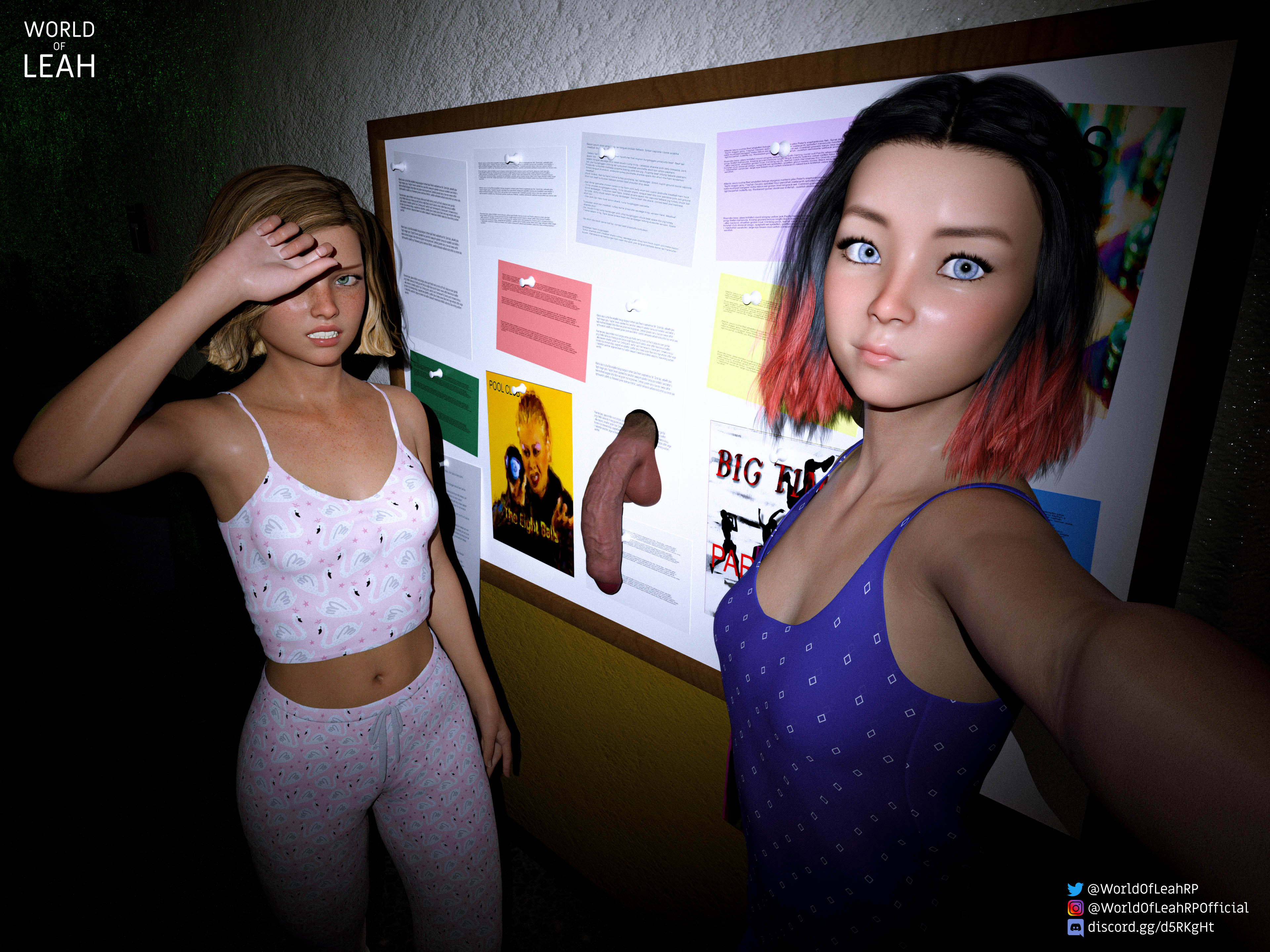 World Of Leah 3 . Leah and Kira Exploring - [World Of Leah] – page 4