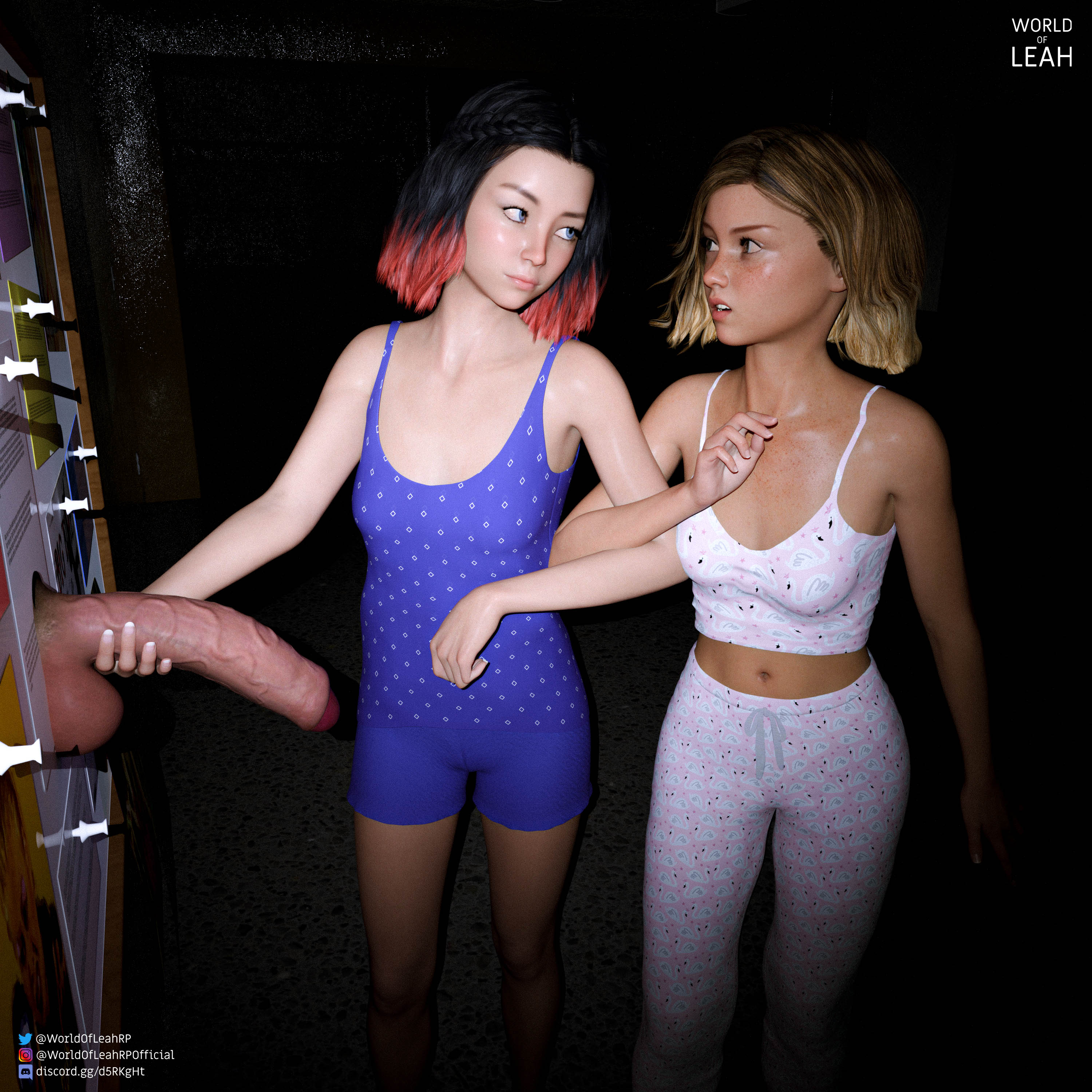World Of Leah 3 . Leah and Kira Exploring - [World Of Leah] – page 8