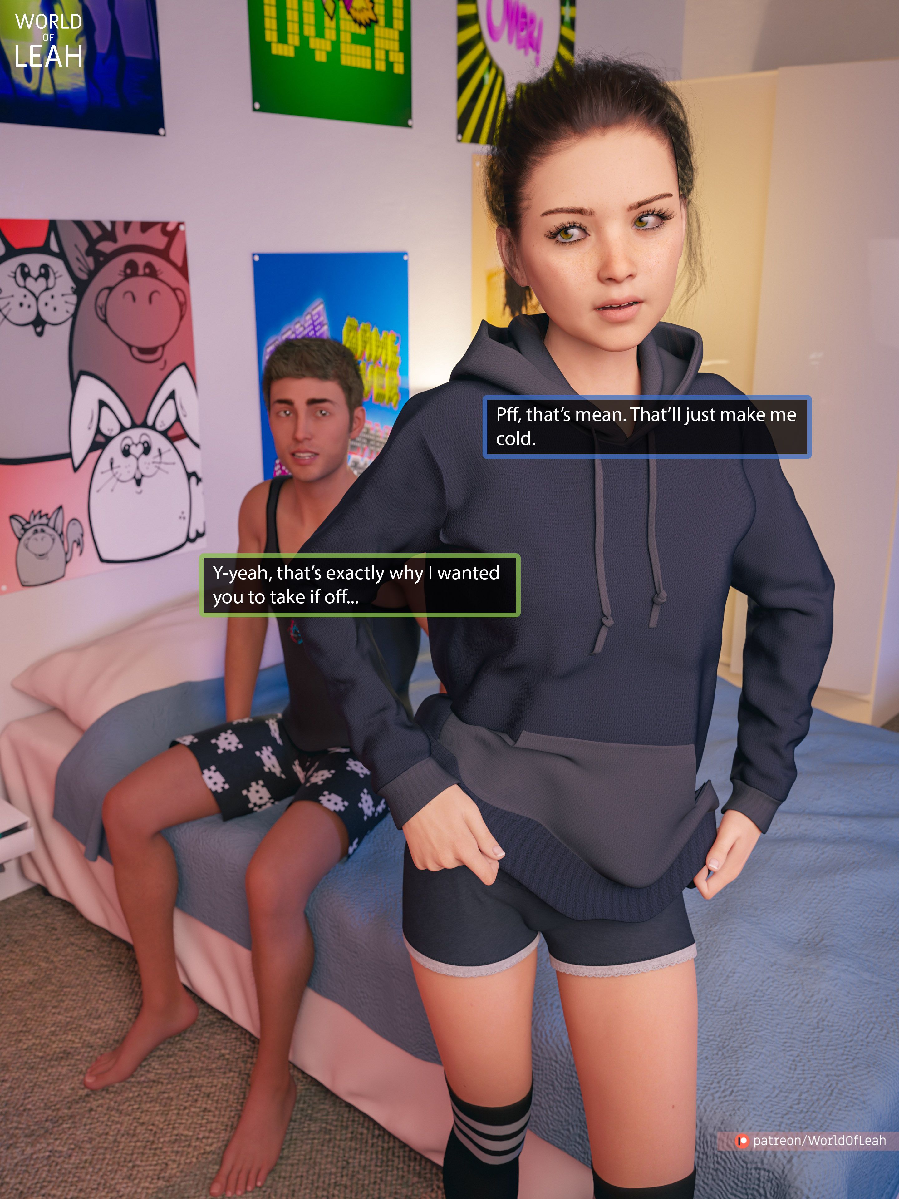 World Of Leah 2.1 . A Night of Dares - [World Of Leah] – page 10