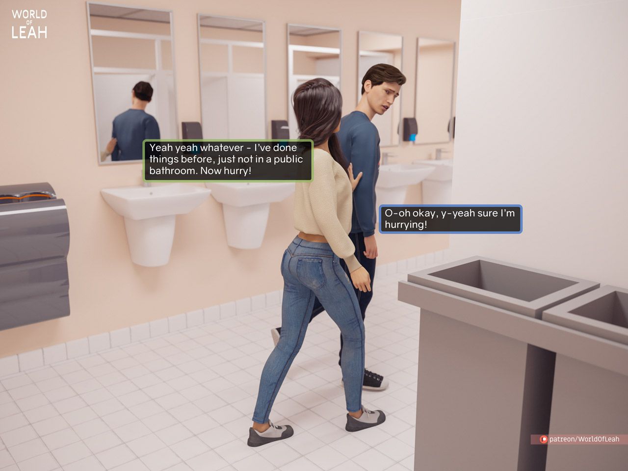 World Of Leah 3.1 . A Hand for a Handjob - [World Of Leah] – page 2