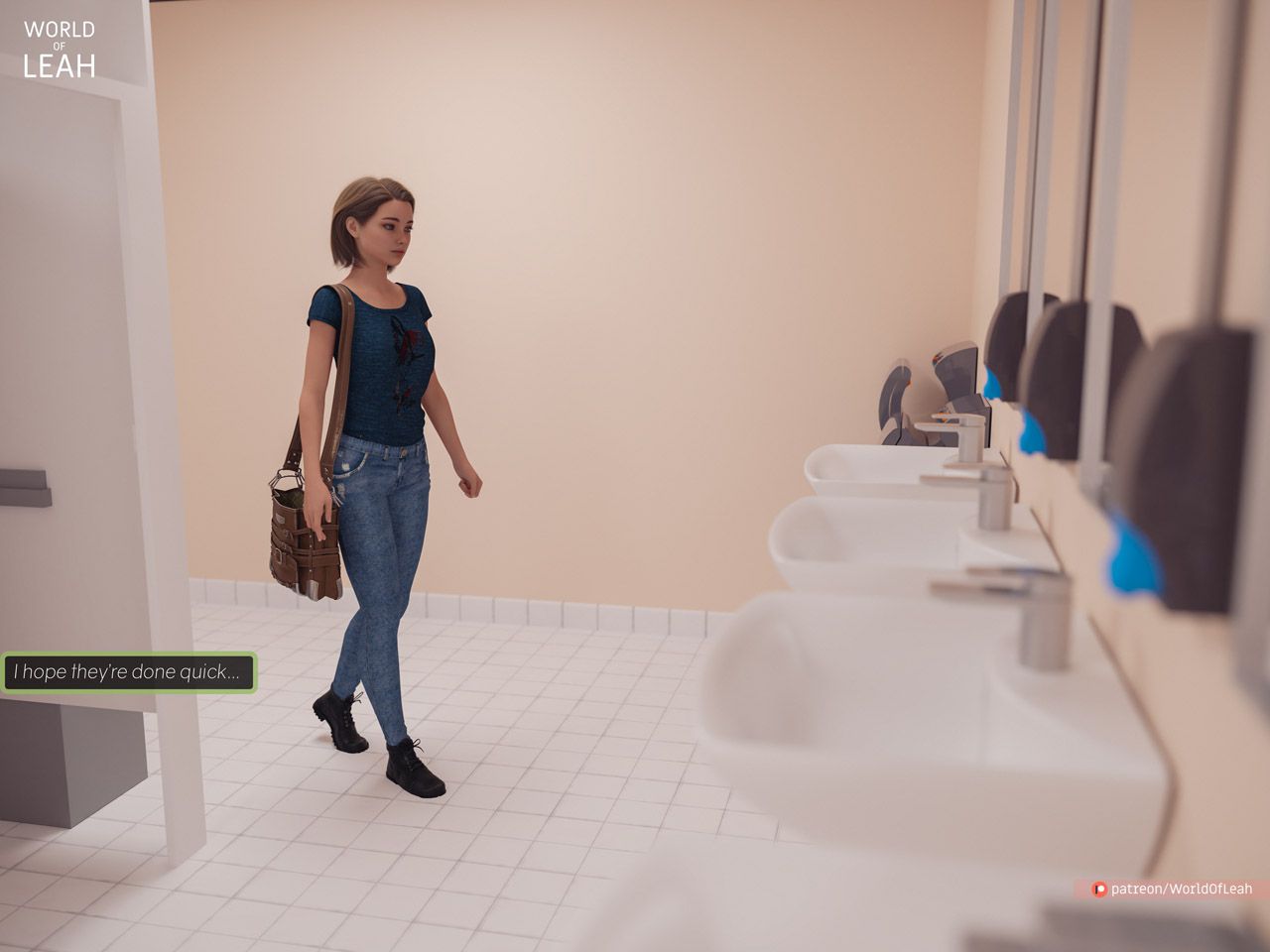 World Of Leah 3.1 . A Hand for a Handjob - [World Of Leah] – page 23