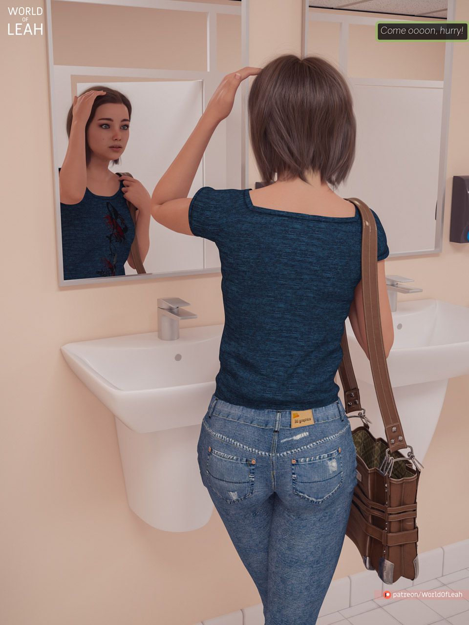 World Of Leah 3.1 . A Hand for a Handjob - [World Of Leah] – page 26