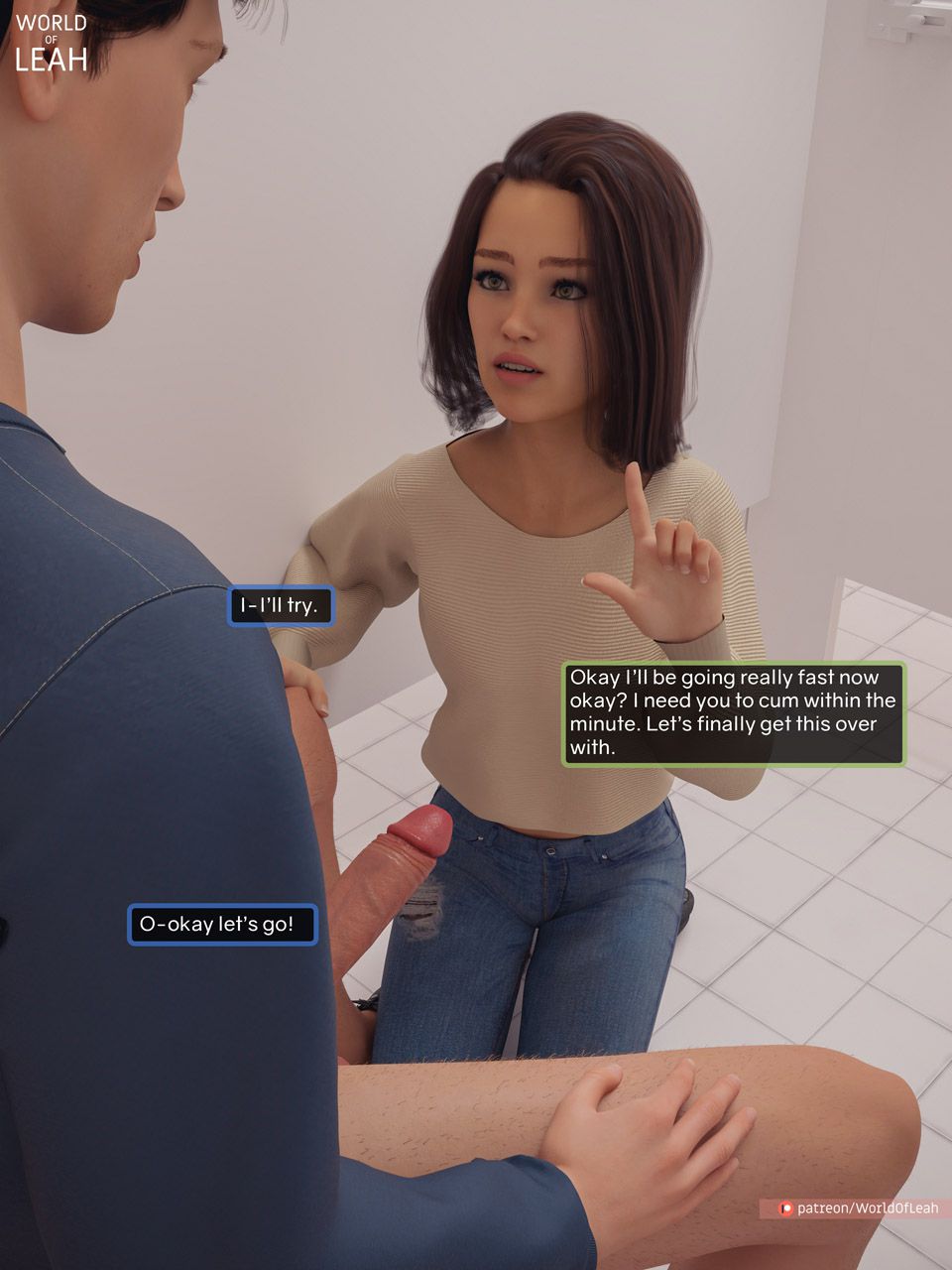 World Of Leah 3.1 . A Hand for a Handjob - [World Of Leah] – page 30