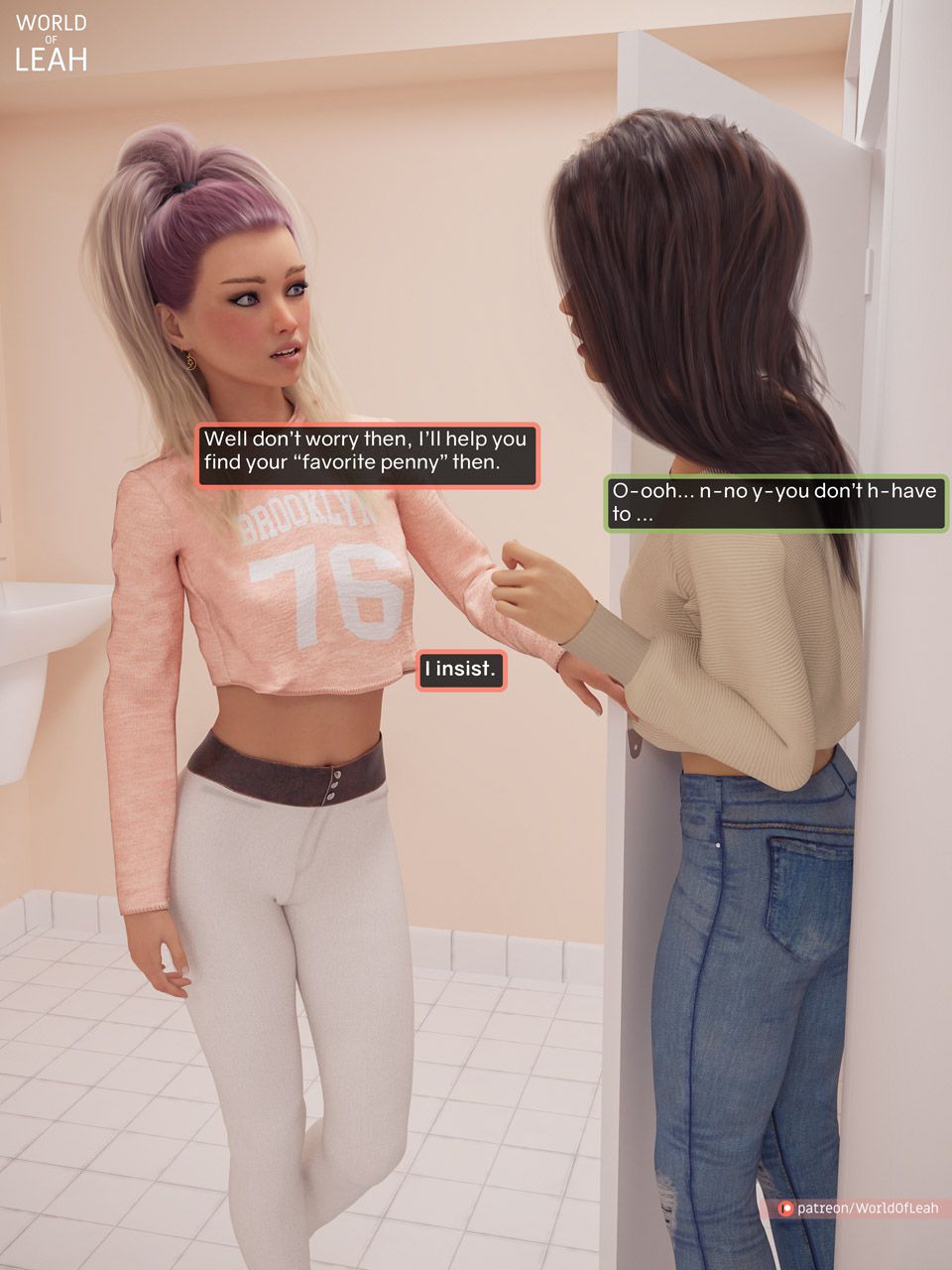World Of Leah 3.1 . A Hand for a Handjob - [World Of Leah] – page 51