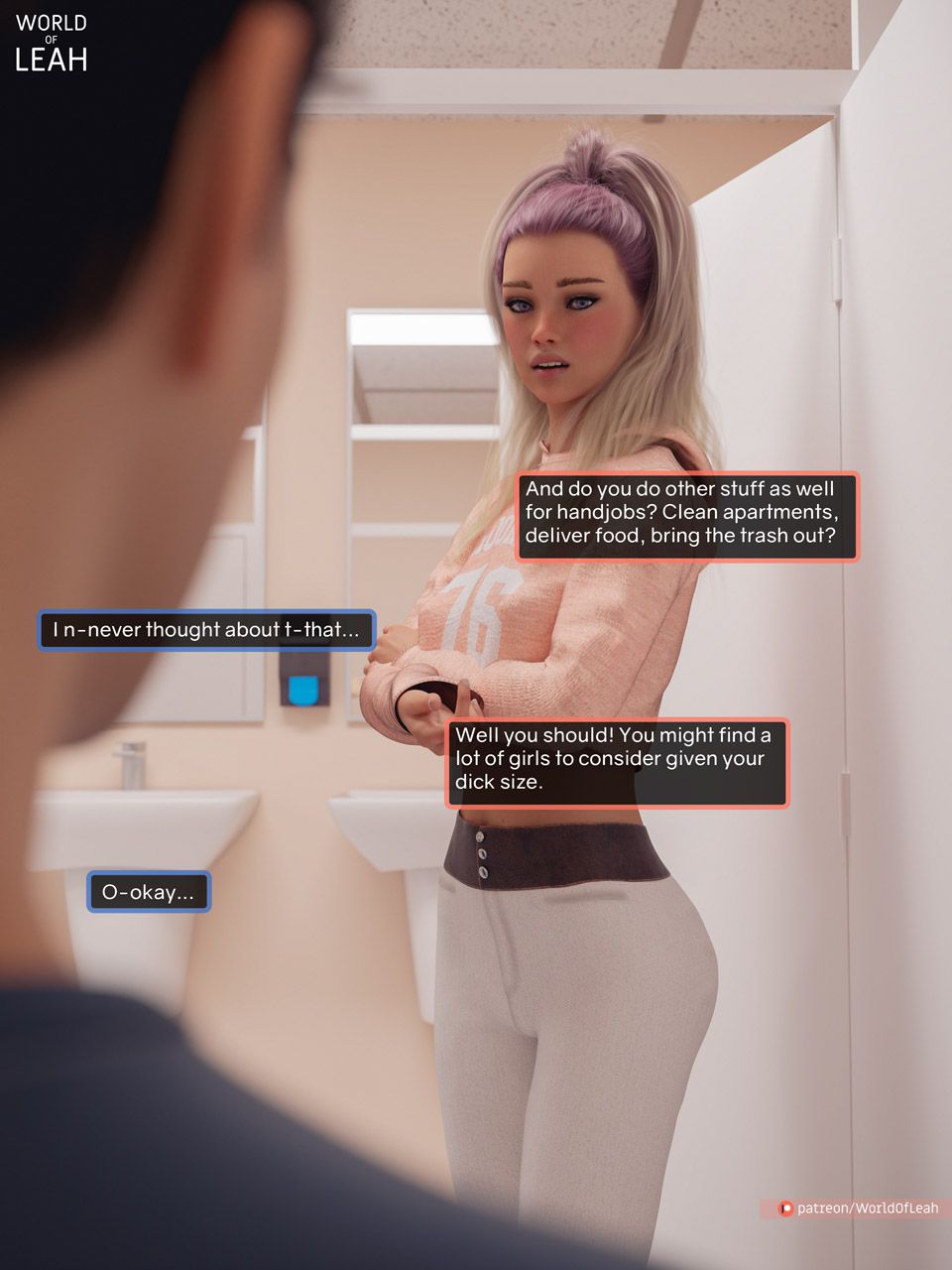 World Of Leah 3.1 . A Hand for a Handjob - [World Of Leah] – page 55