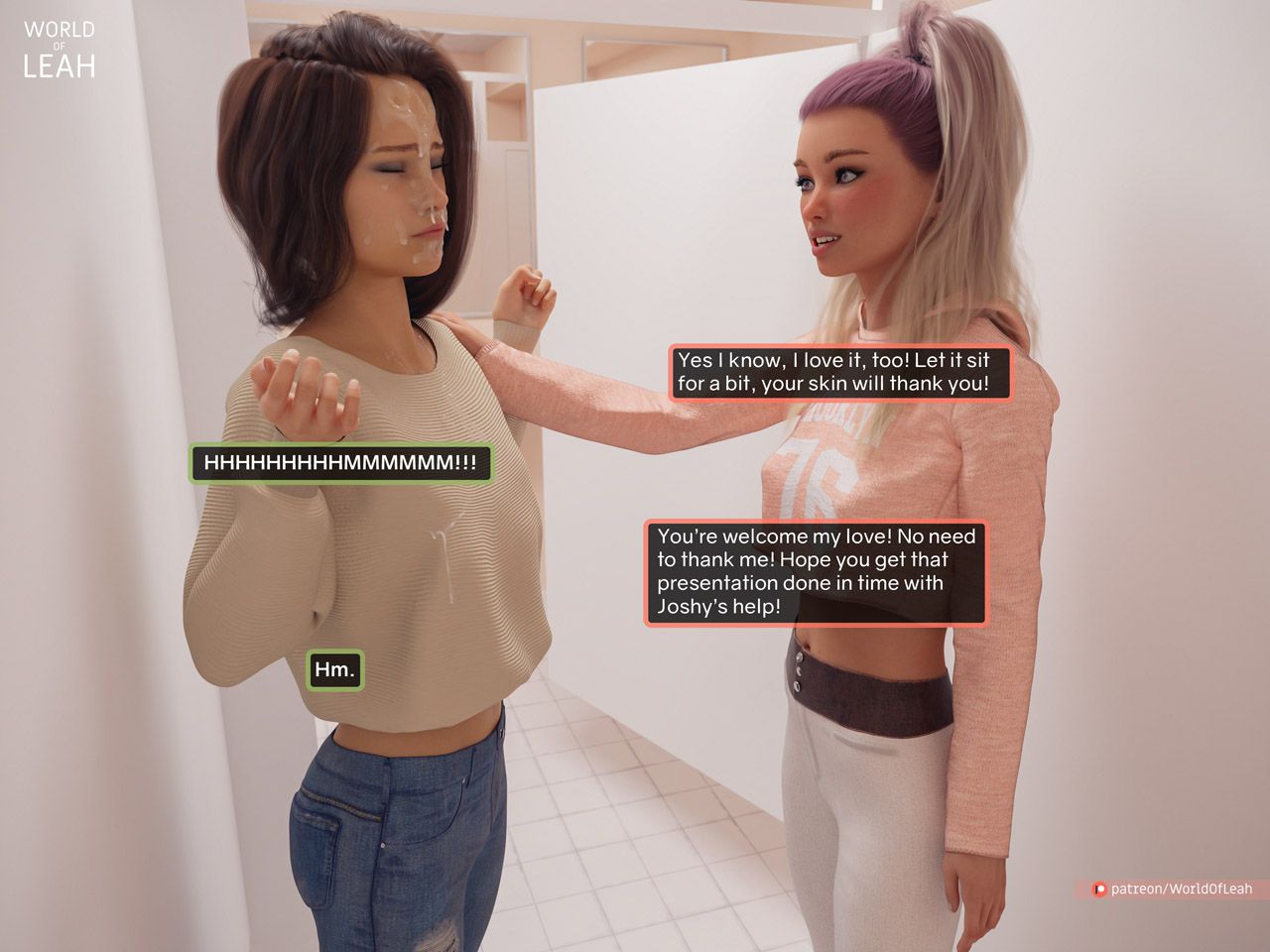 World Of Leah 3.1 . A Hand for a Handjob - [World Of Leah] – page 66