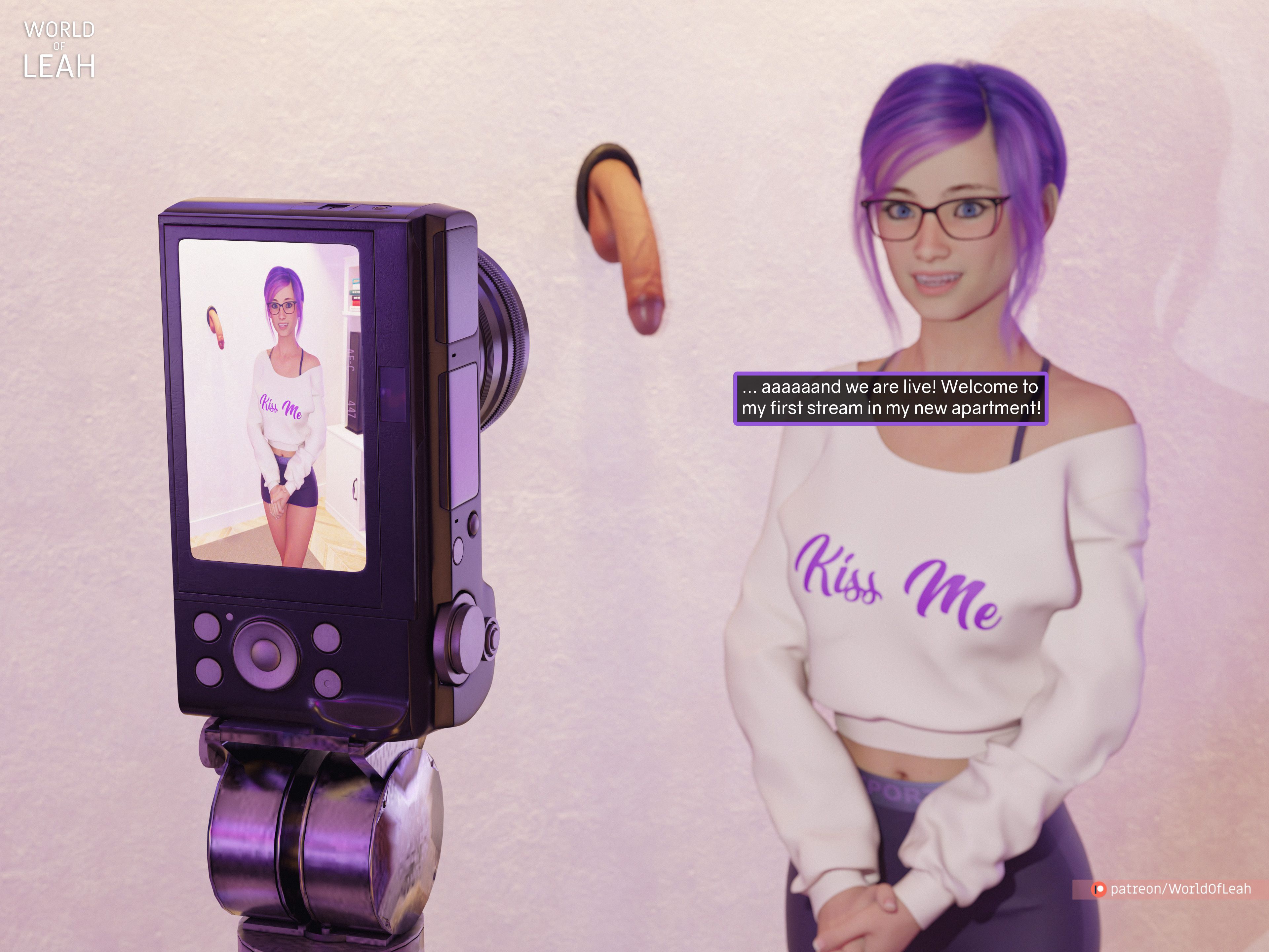 World Of Leah 3.1 . Stream To Success - [World Of Leah] – page 1