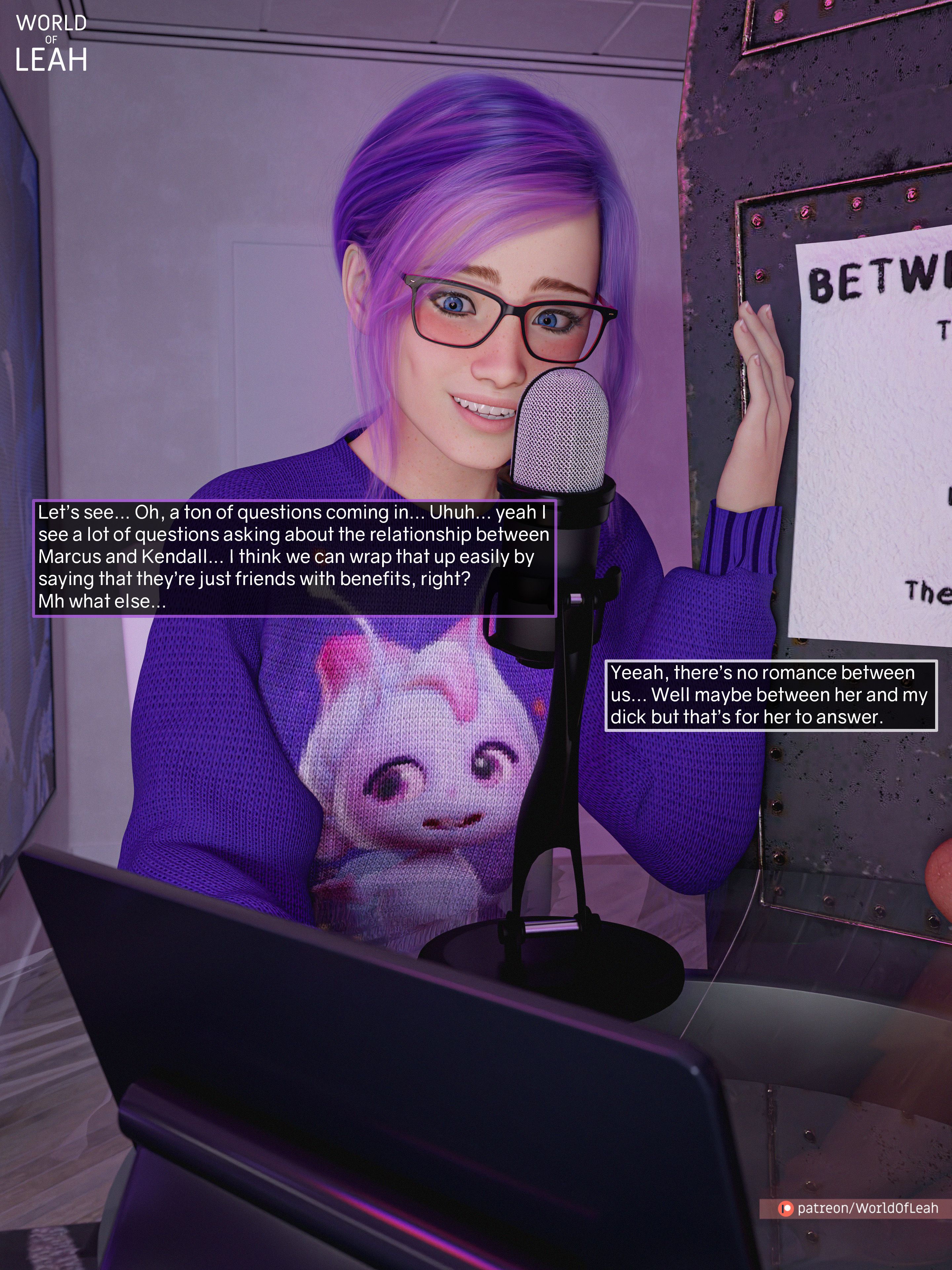 World Of Leah 3.15 . Between Two Girls - Part 1 - [World Of Leah] – page 11