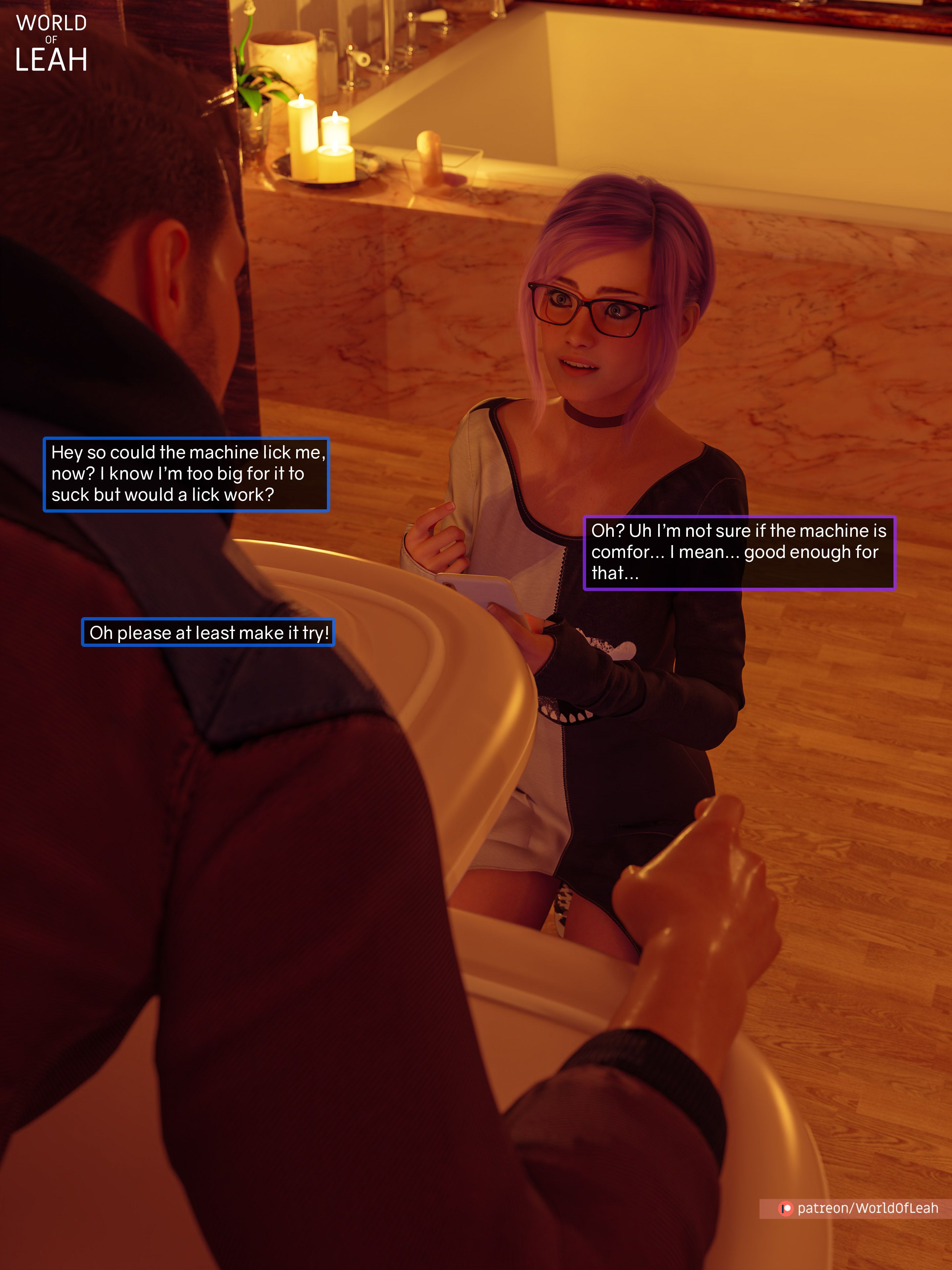World Of Leah 3.14.1 . Hide & Sex - [World Of Leah] – page 155
