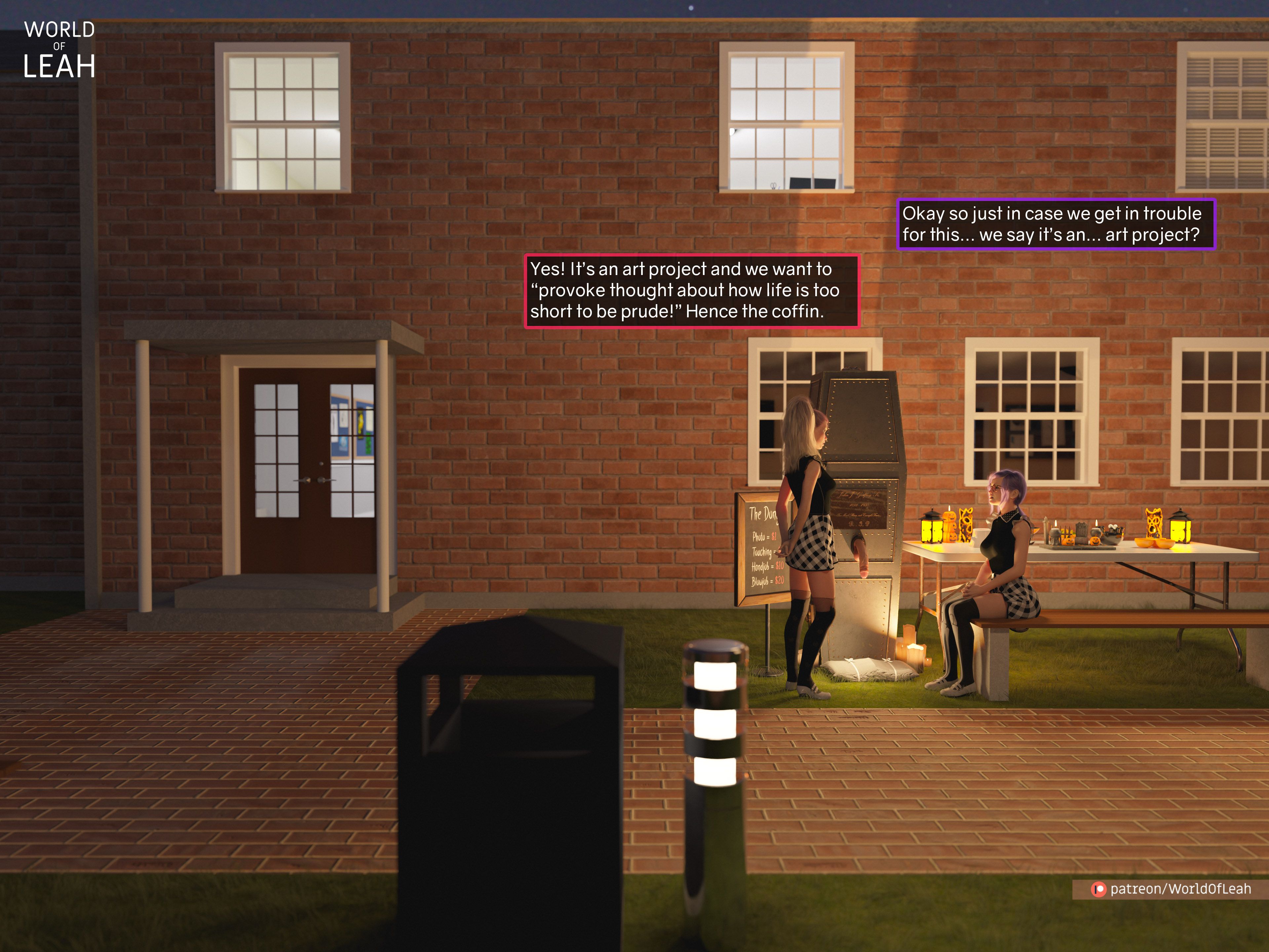 World Of Leah 1.1 . Halloween Special 2021 - [World Of Leah] – page 1