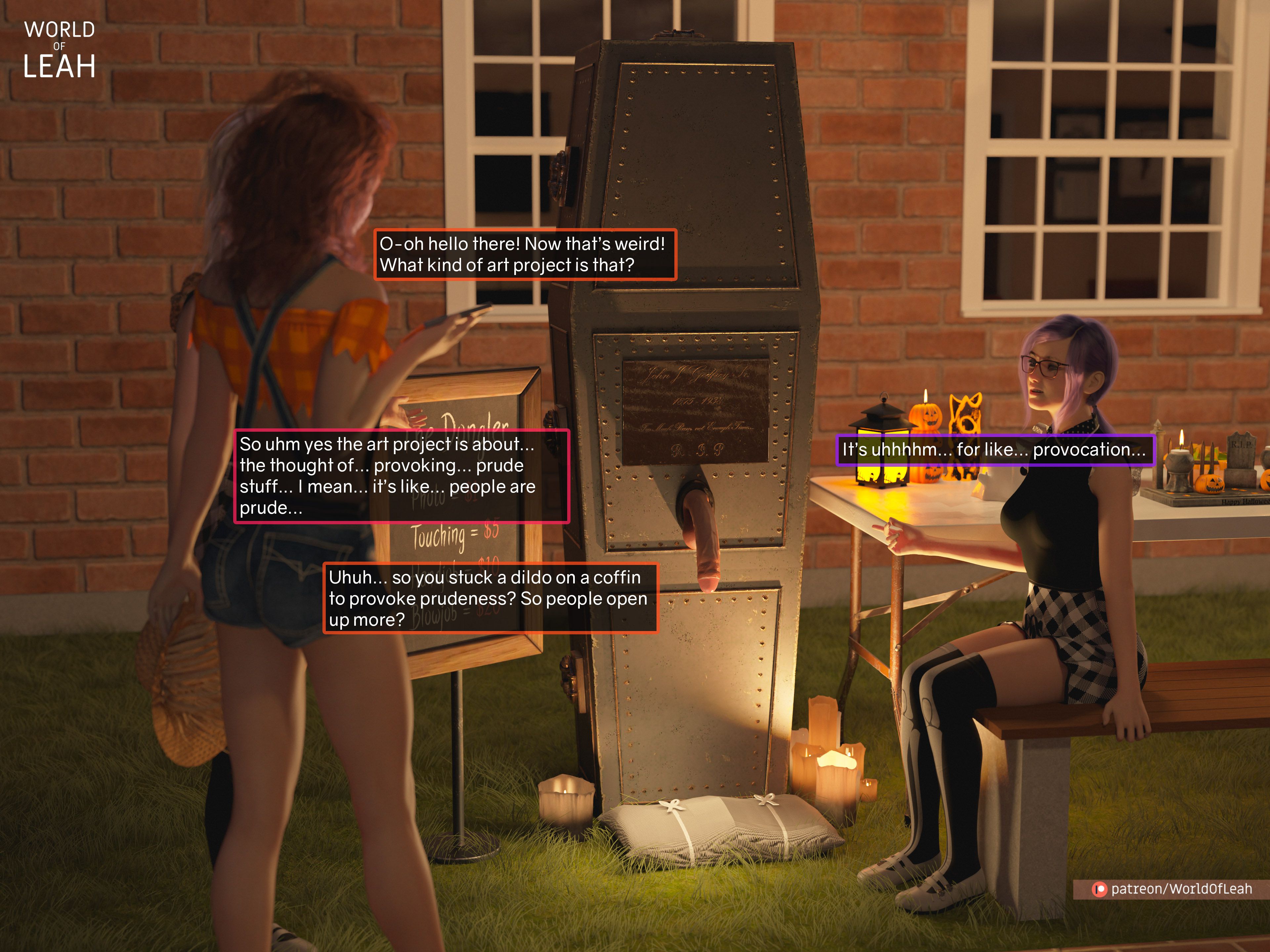 World Of Leah 1.1 . Halloween Special 2021 - [World Of Leah] – page 7
