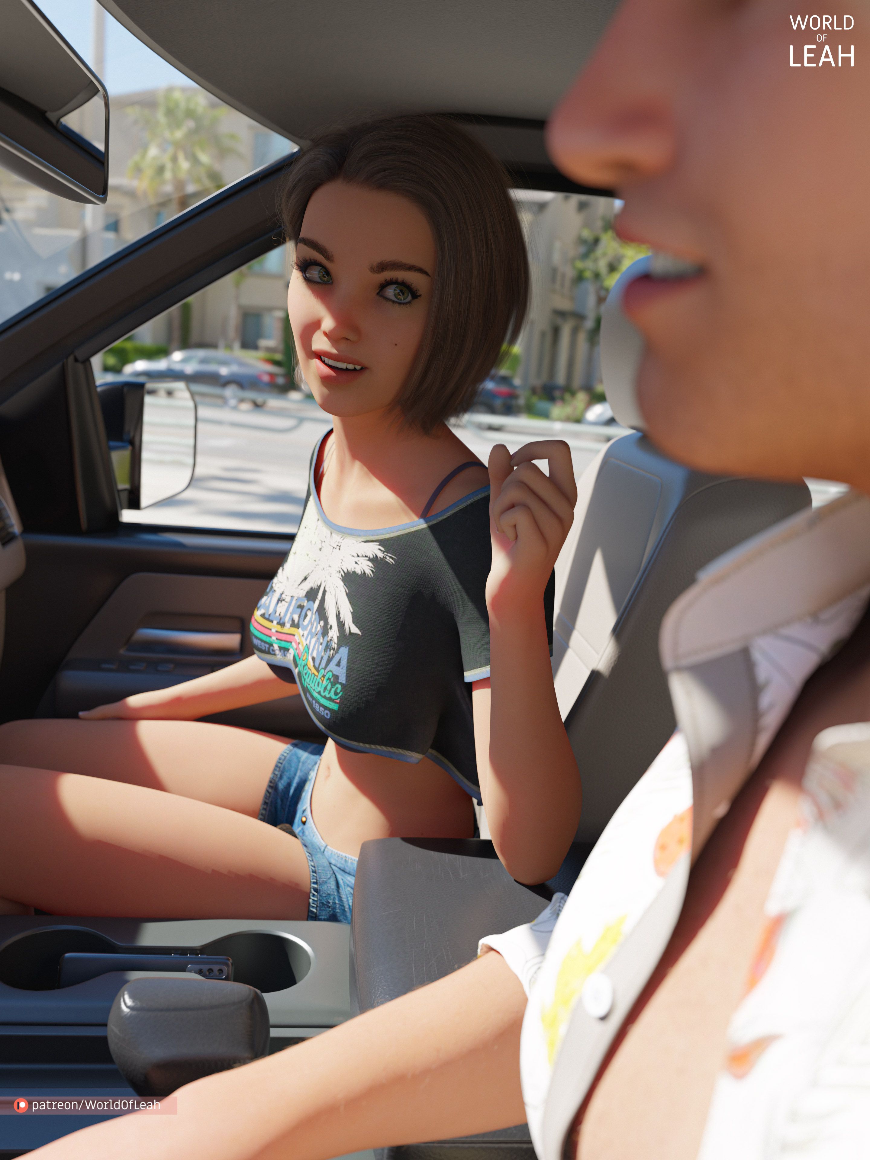 World Of Leah 8.2 . Roadtrip with Benefits 1 - Textless - [World Of Leah] – page 23