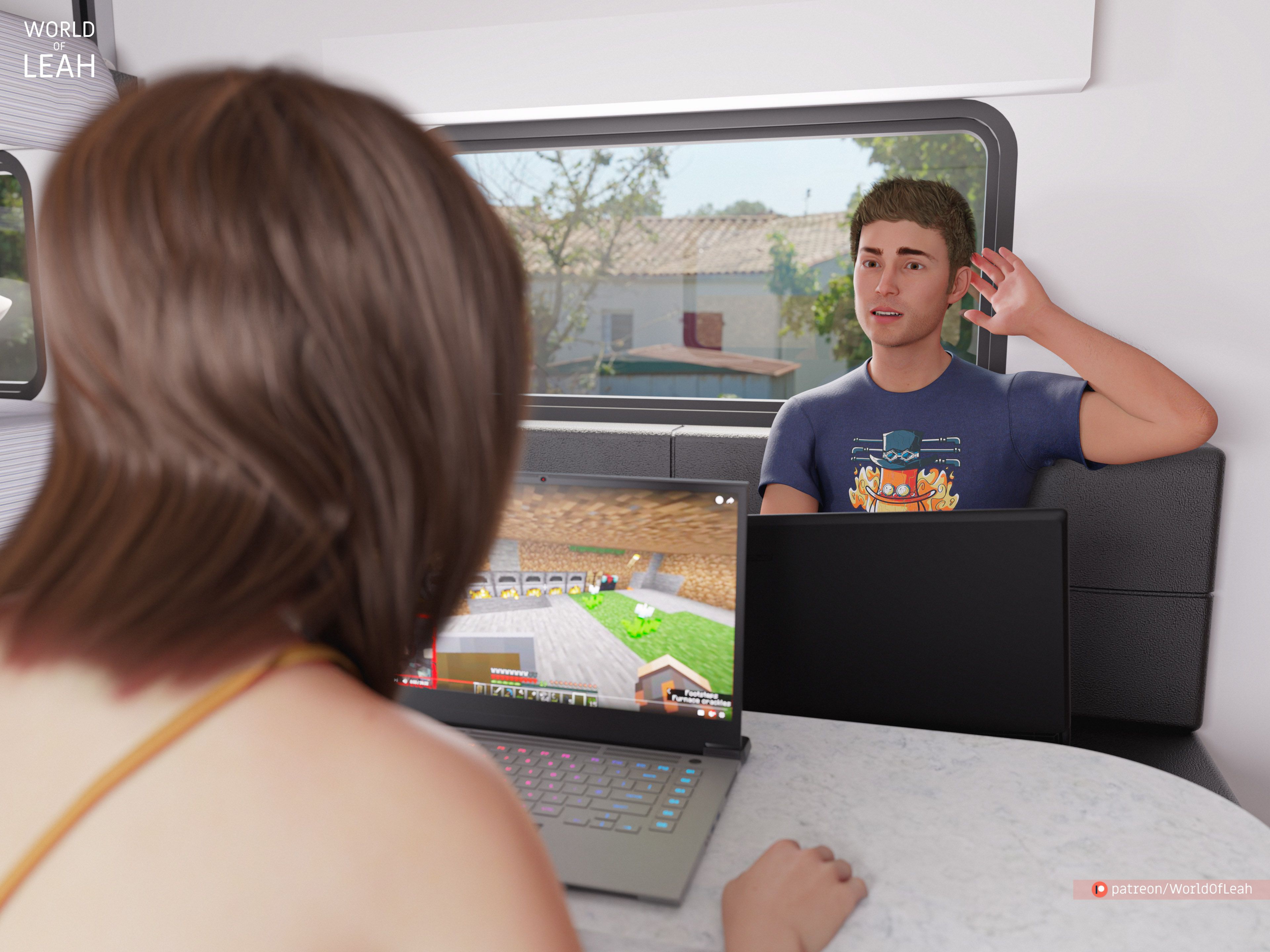 World Of Leah 8.2 . Roadtrip with Benefits 1 - Textless - [World Of Leah] – page 26