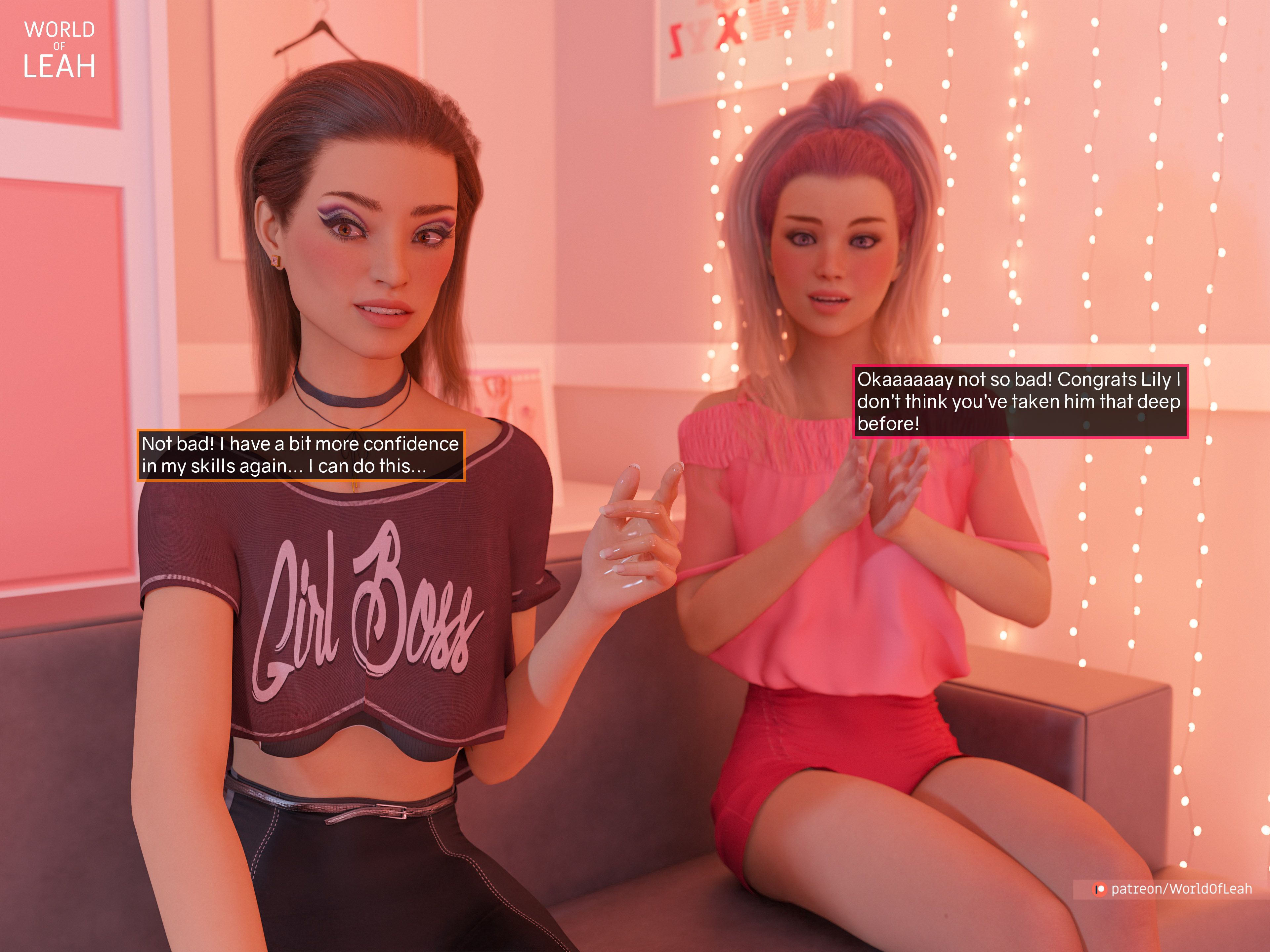 World Of Leah 3.10.1 . The Penis Games - Part 1 - [World Of Leah] – page 78