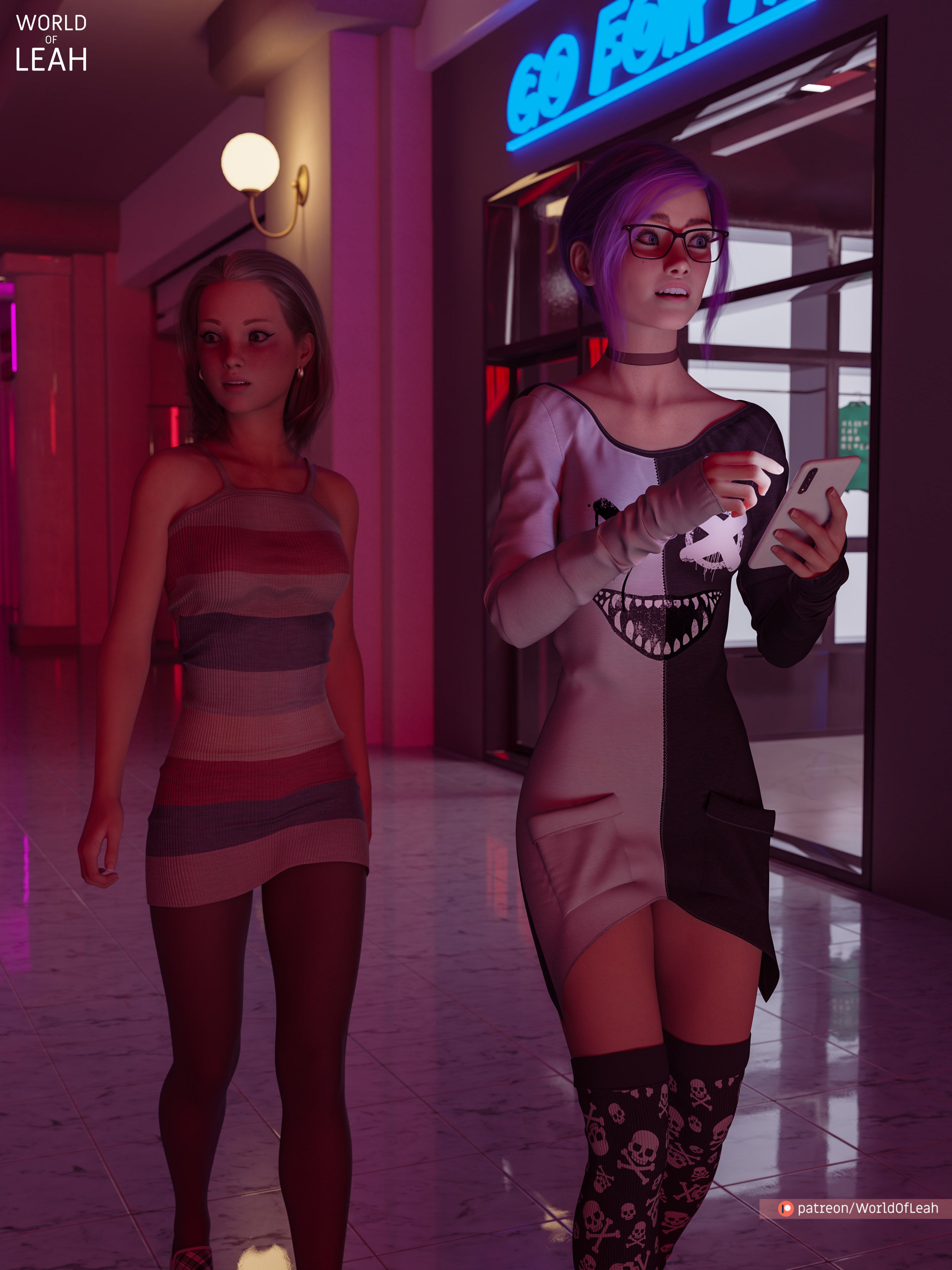 World Of Leah 3.14.2 . Hide & Sex - Textless - [World Of Leah] – page 130