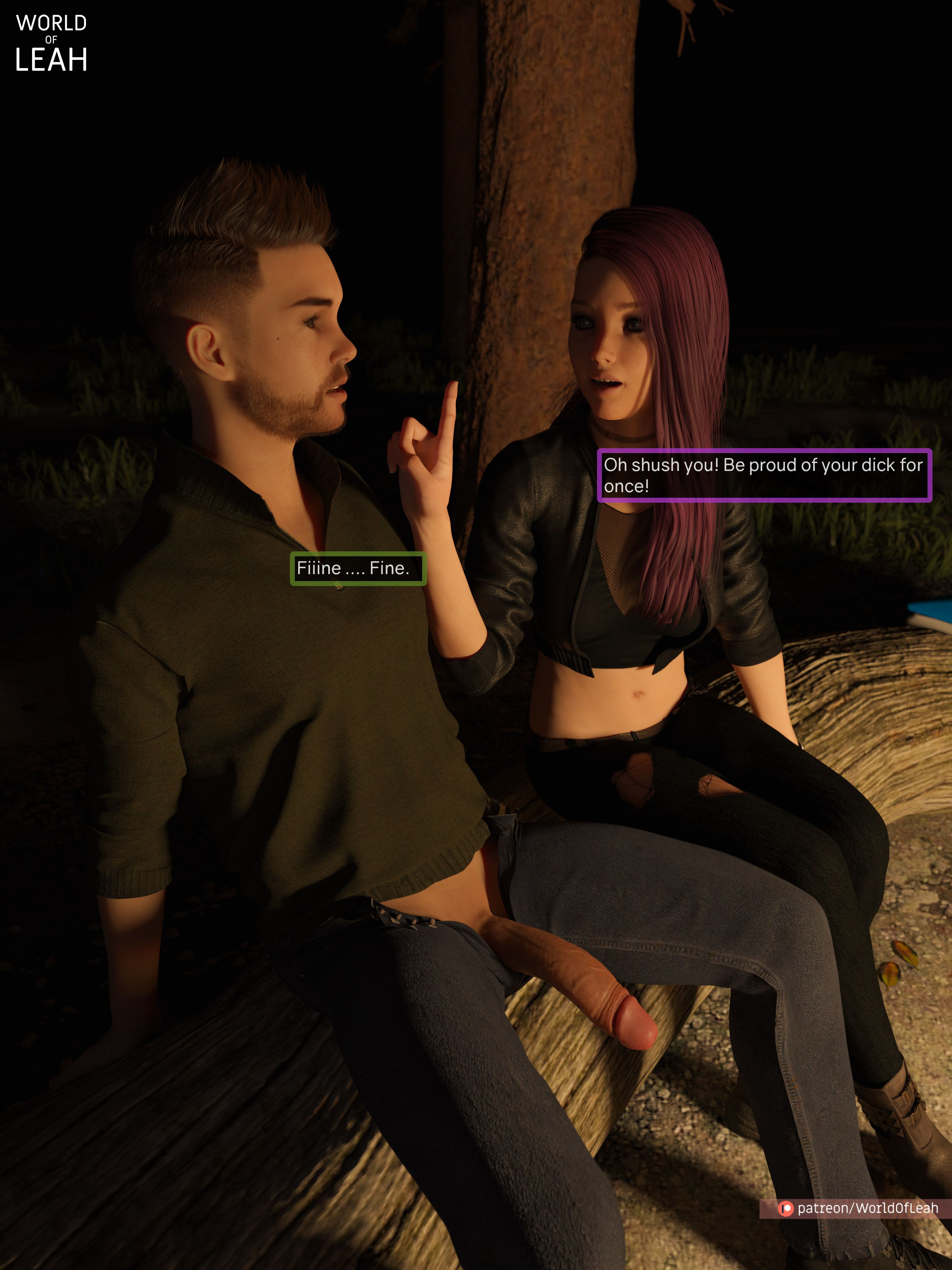 World Of Leah 3.1 . Lewd Camping - [World Of Leah] – page 11