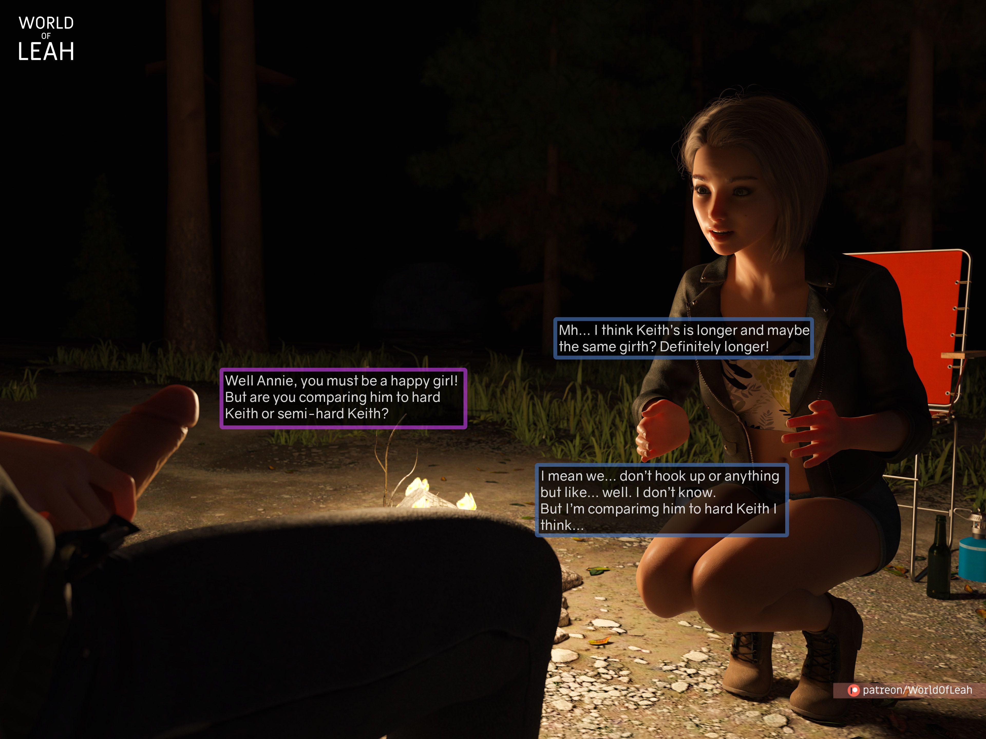 World Of Leah 3.1 . Lewd Camping - [World Of Leah] – page 15